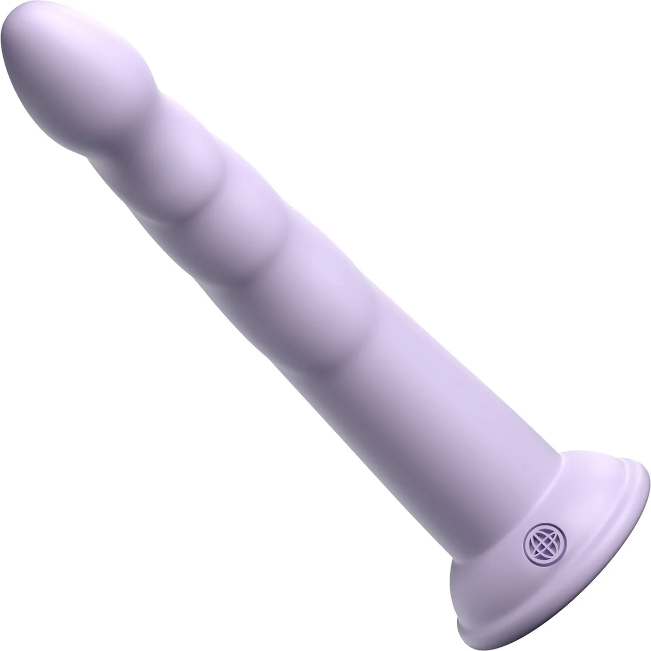 Dillio Platinum Slim Seven Silicone 7" Suction Cup Dildo - Lavender - Image 2