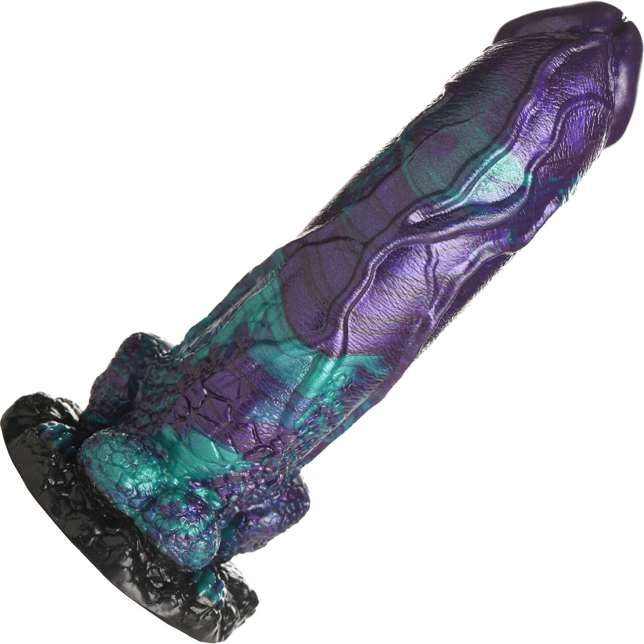 Dino-Dick 9" Silicone Suction Cup Dildo By Creature Cocks - XL - Image 7
