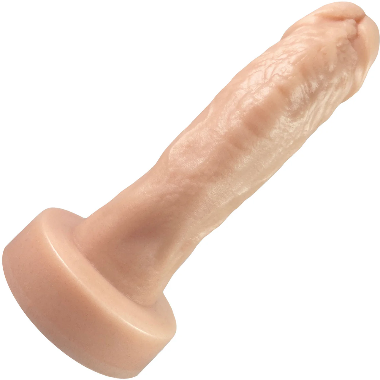 Divo Dual Density 6.75" Silicone Realistic Dildo By Uberrime - Medium, Vanilla - Image 3