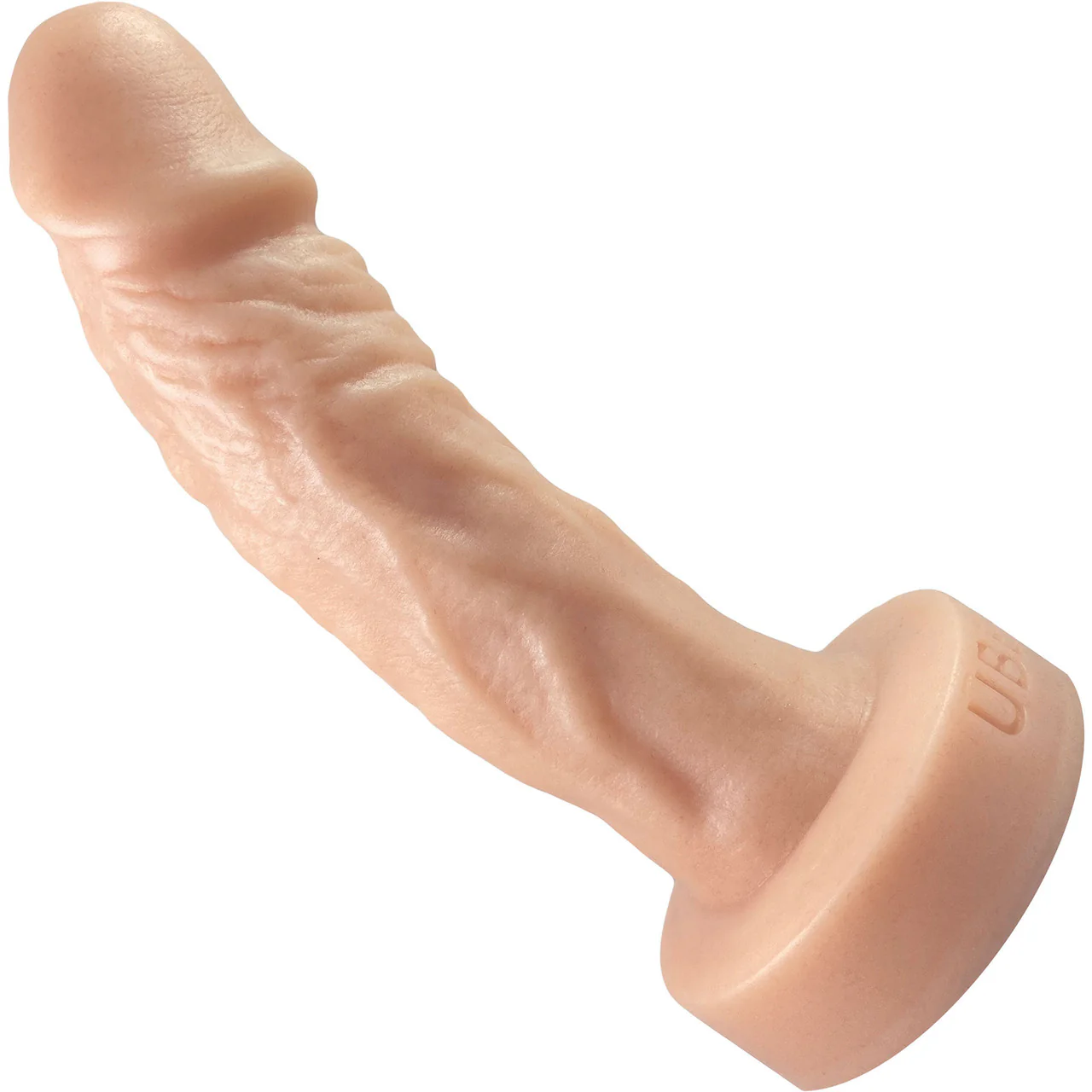 Divo Dual Density 6.75" Silicone Realistic Dildo By Uberrime - Medium, Vanilla - Image 4