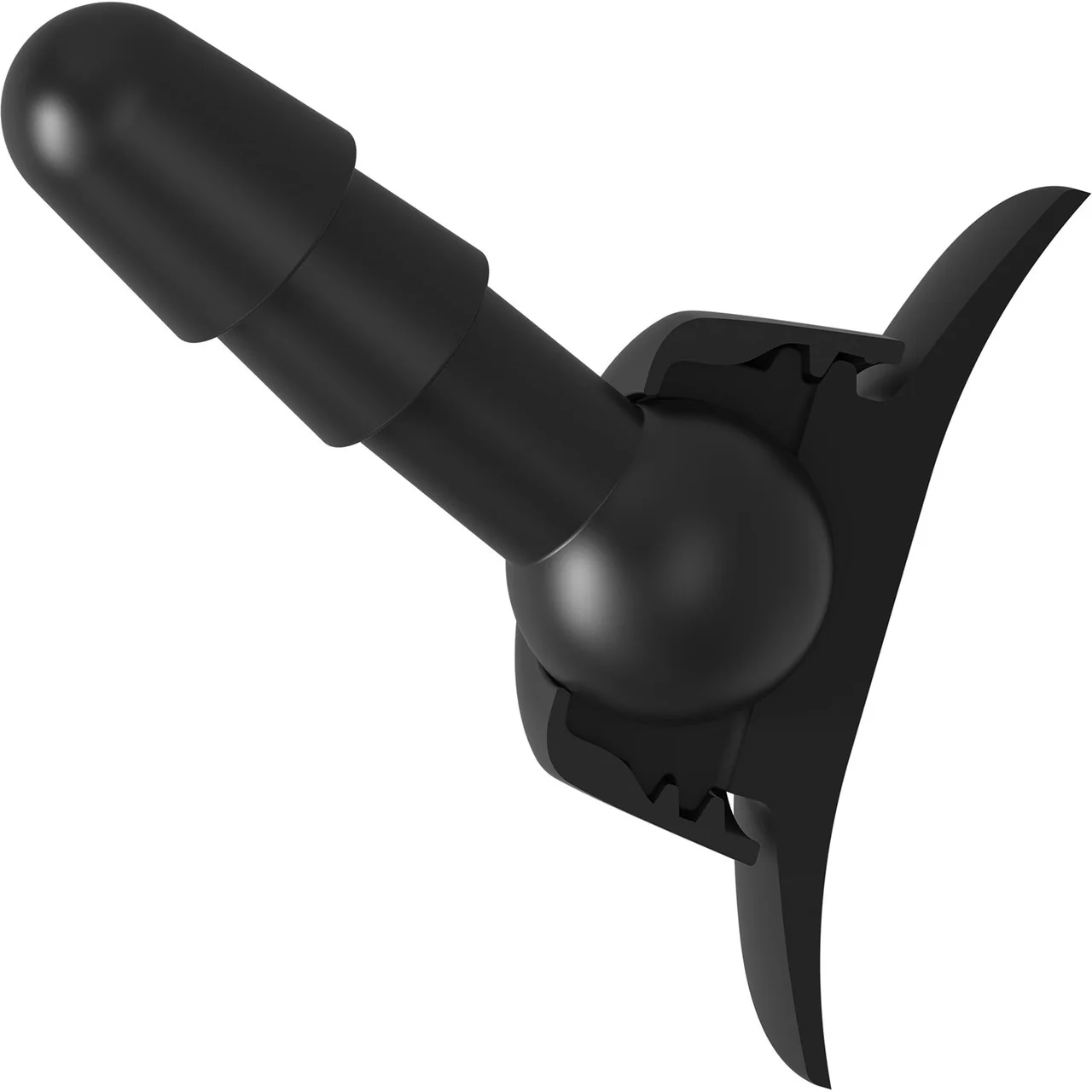 Vac-U-Lock Black Deluxe 360° Swivel Suction Cup Plug - Image 3
