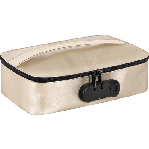 Dorcel Discreet Toy Storage Box With Combination Lock - Luxury Gold - Image 11