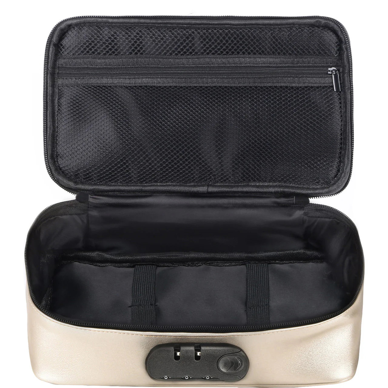 Dorcel Discreet Toy Storage Box With Combination Lock - Luxury Gold - Image 2