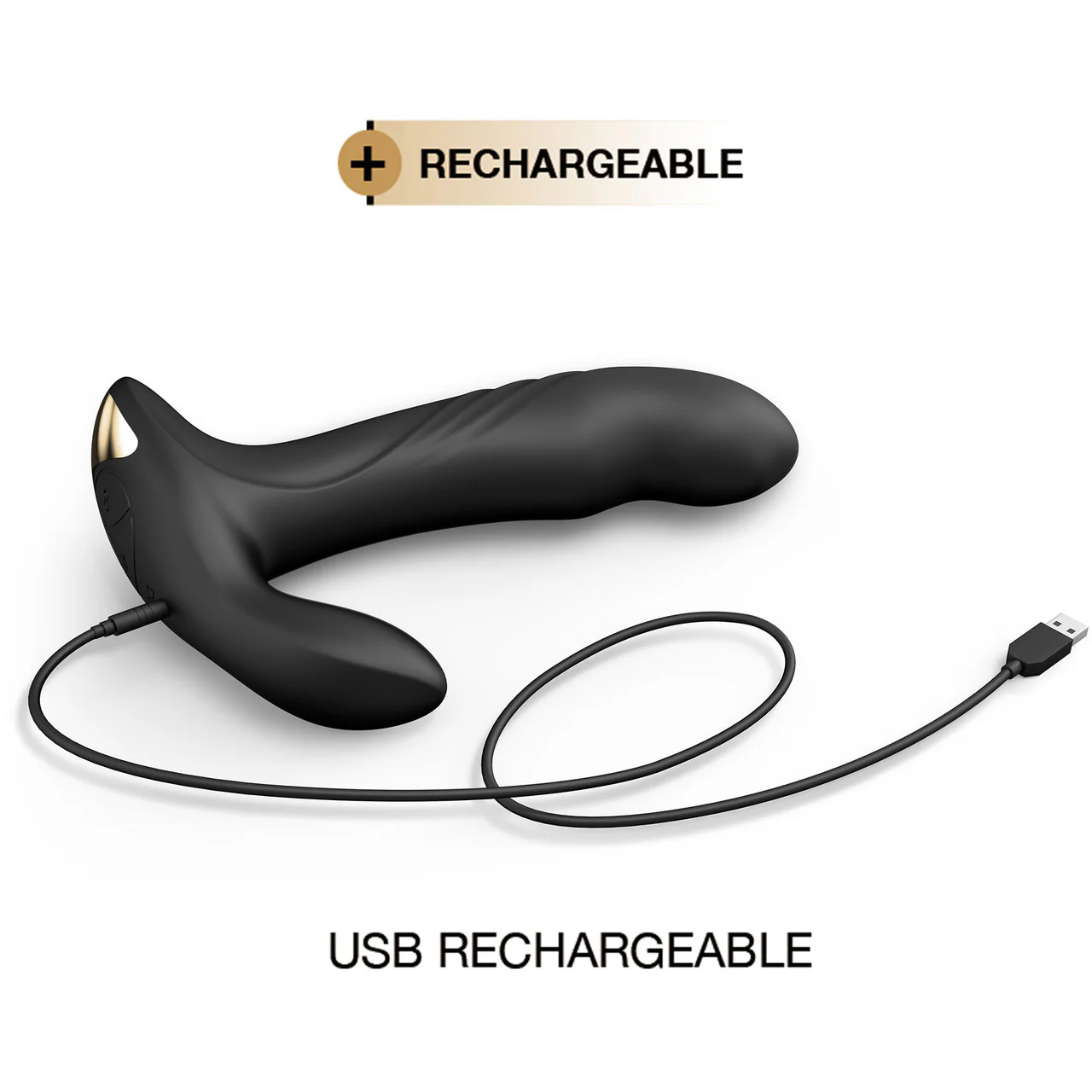 Dorcel Multi P-Joy Silicone Vibrating & Rotating Anal, Prostate & Perineum Massager With Remote - Image 6