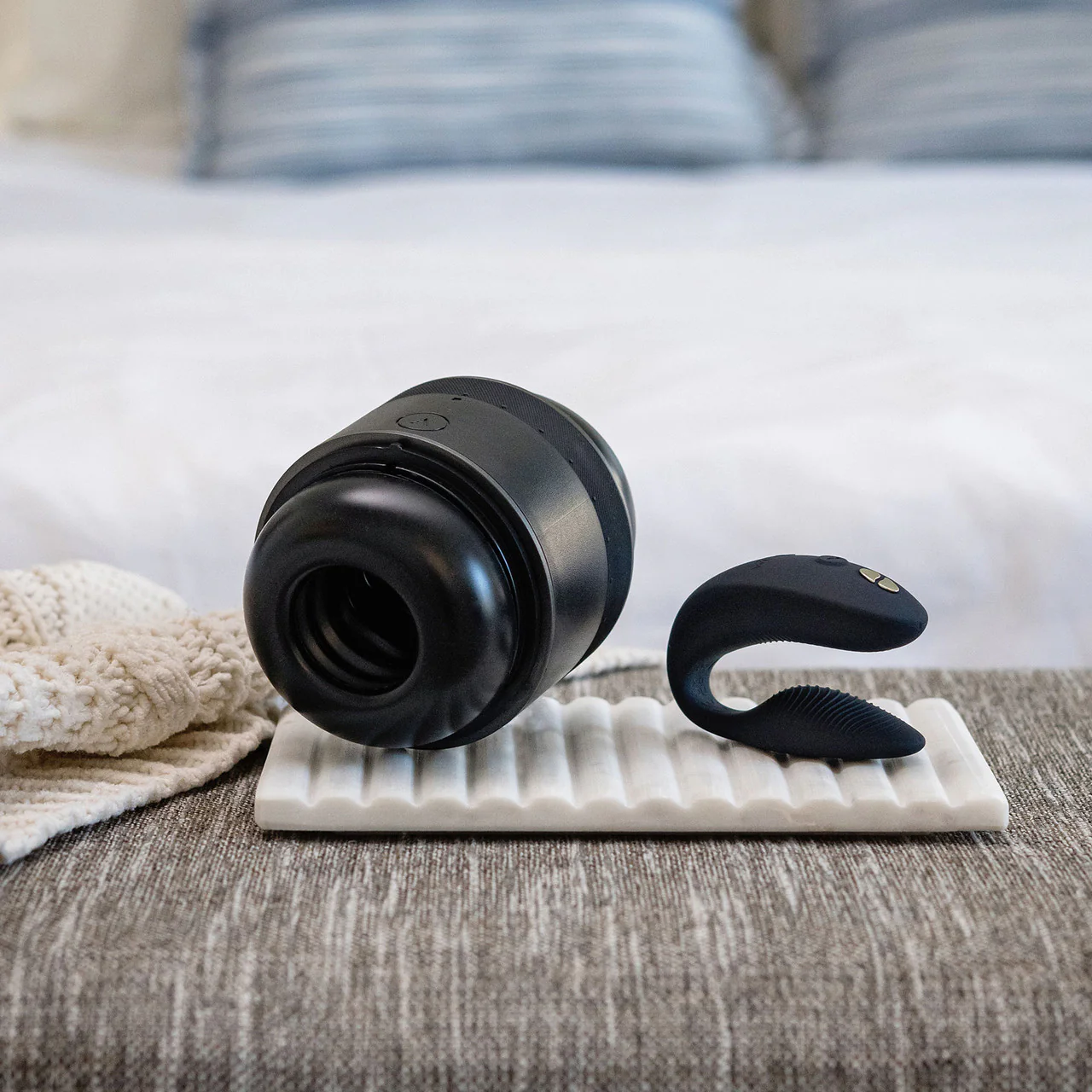 Double The Fun Couples Kit With Arcwave Voy Stroker & We-Vibe Sync 2 Couples Vibrator - Image 5