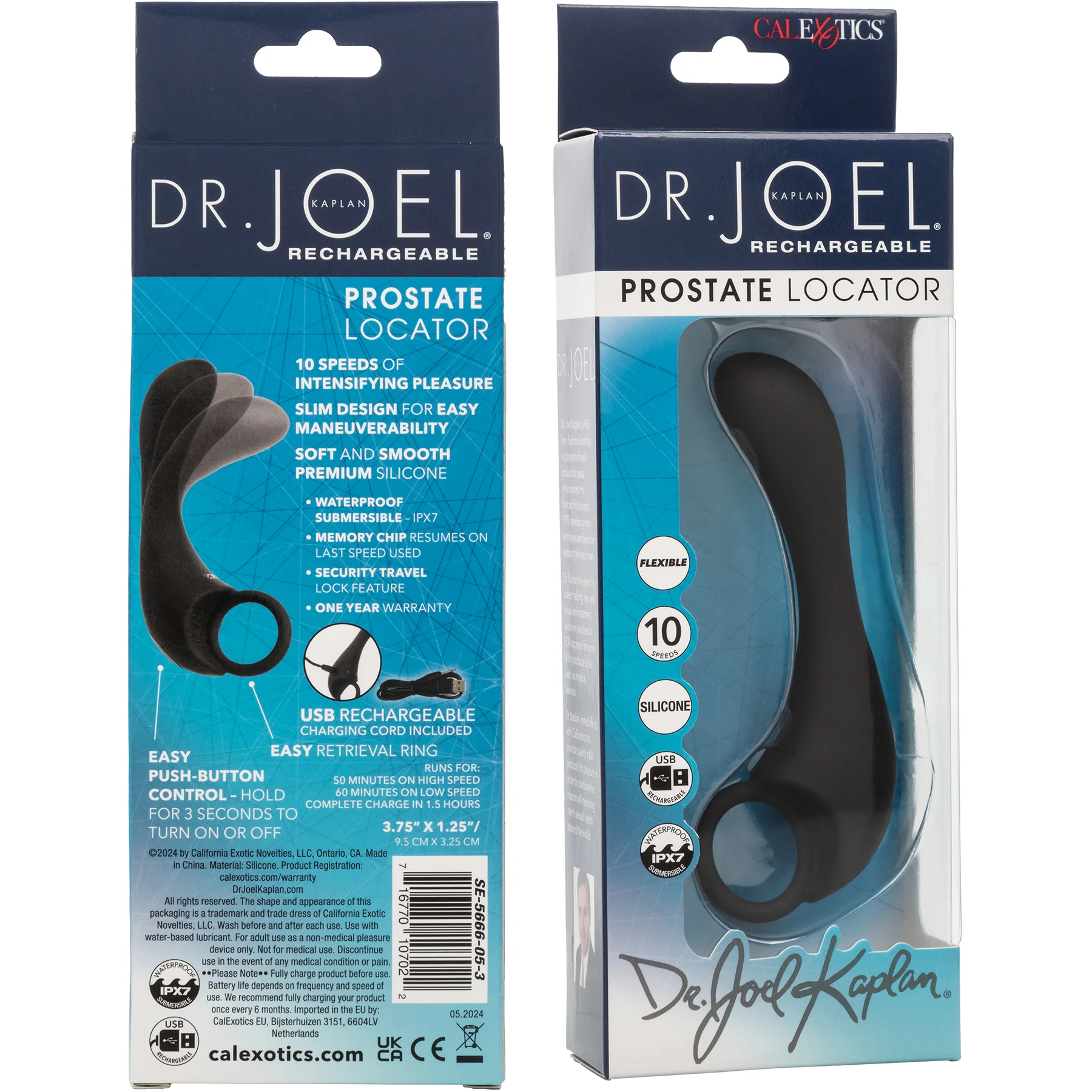Dr. Joel Kaplan Rechargeable Silicone Prostate Locator - Image 10