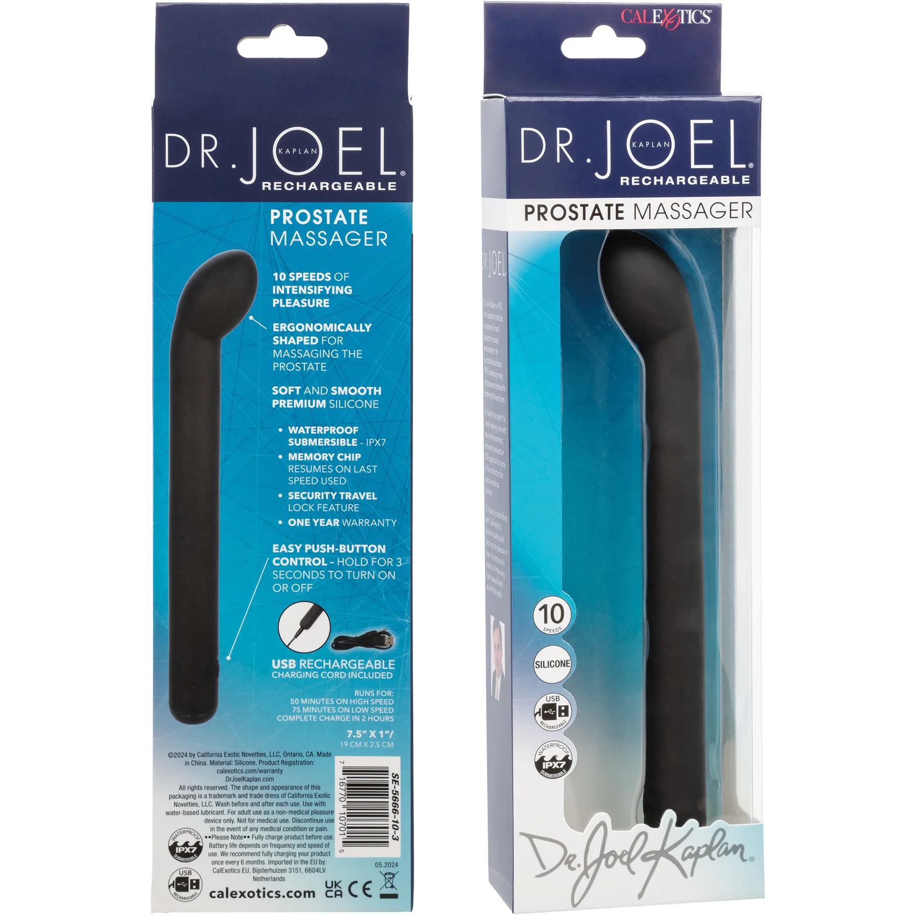 Dr. Joel Kaplan Rechargeable Silicone Prostate Massager - Image 10