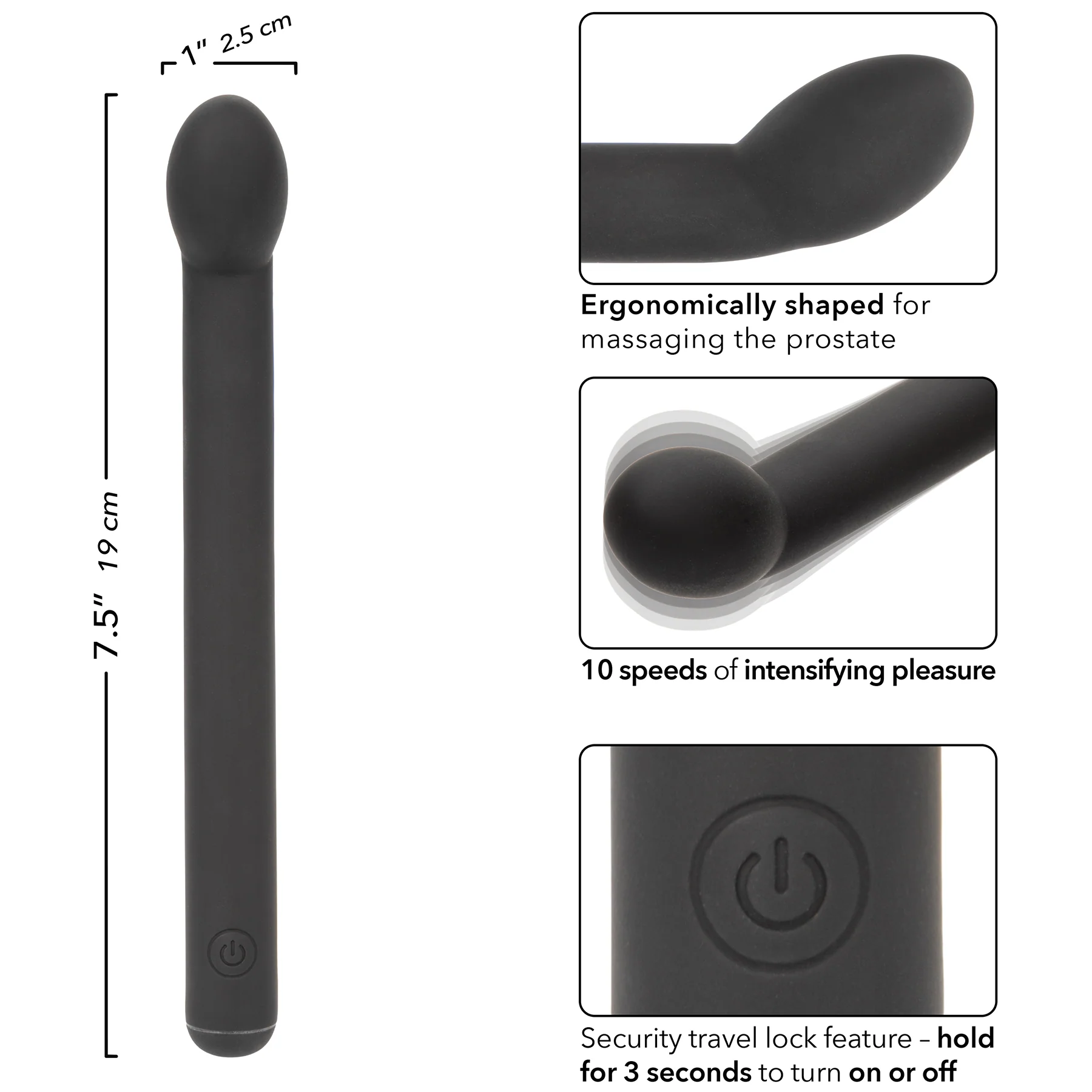 Dr. Joel Kaplan Rechargeable Silicone Prostate Massager - Image 9