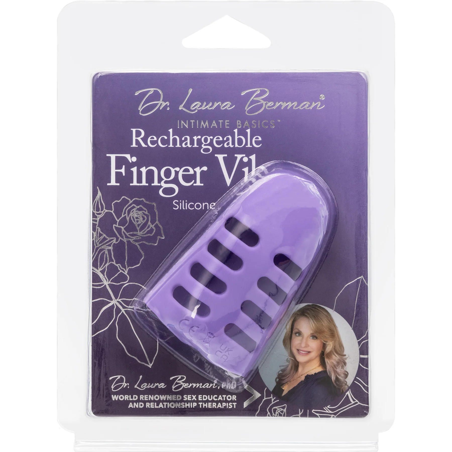 Dr. Laura Berman® Rechargeable Silicone Finger Vibrator - Image 2