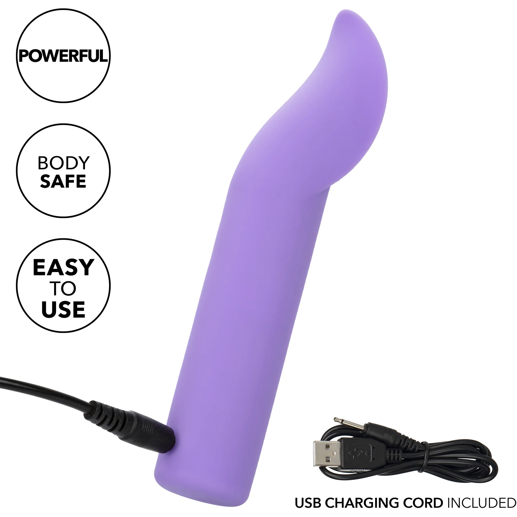 Dr. Laura Berman® Rechargeable Silicone Flutter Vibrator - Image 6