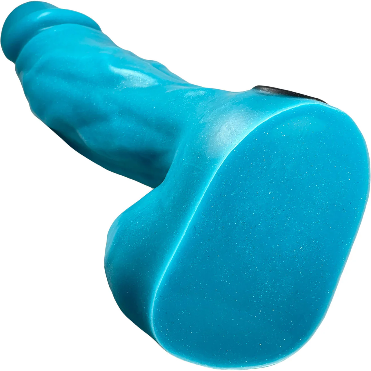 Dr. Manhattan 2.0 -  8.75" Silicone Glow-In-The-Dark Dildo With Balls By Uberrime - Image 6