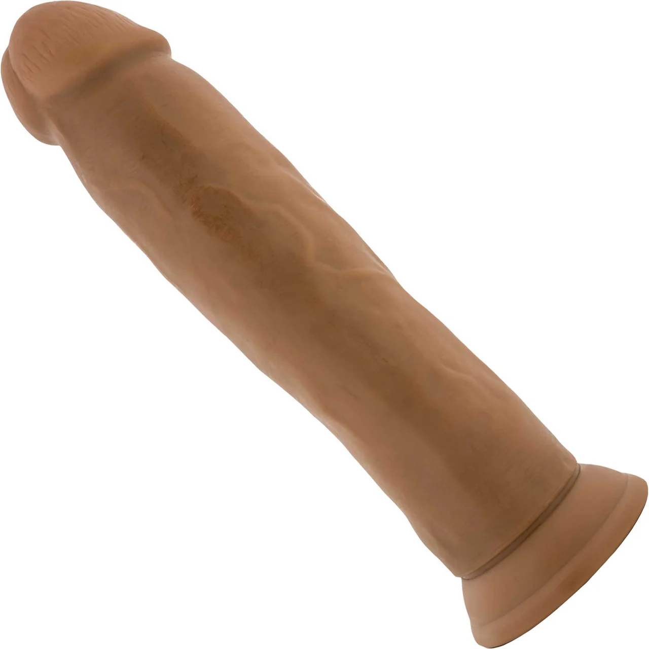 Dr. Skin Dr. Henry 9" Realistic Posable Silicone Dildo With Suction Cup By Blush - Caramel - Image 2