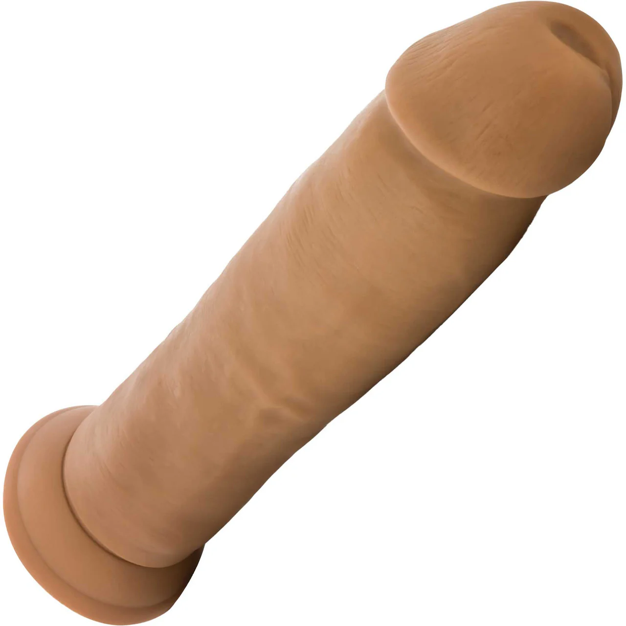 Dr. Skin Dr. Henry 9" Realistic Posable Silicone Dildo With Suction Cup By Blush - Caramel - Image 3