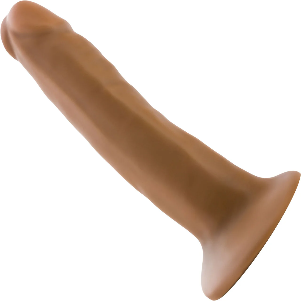 Dr. Skin Dr. Lucas 5.5 Inch Silicone Suction Cup Dildo by Blush - Caramel - Image 2
