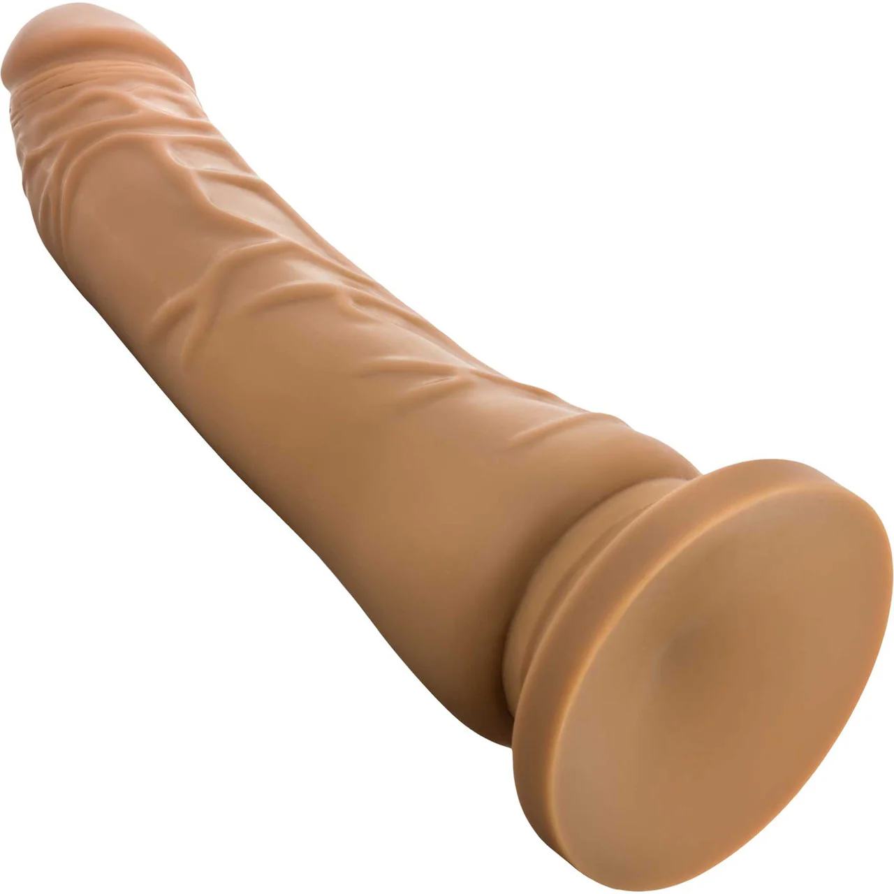 Dr. Skin Dr. Noah 8" Realistic Posable Silicone Dildo With Suction Cup By Blush - Caramel - Image 4