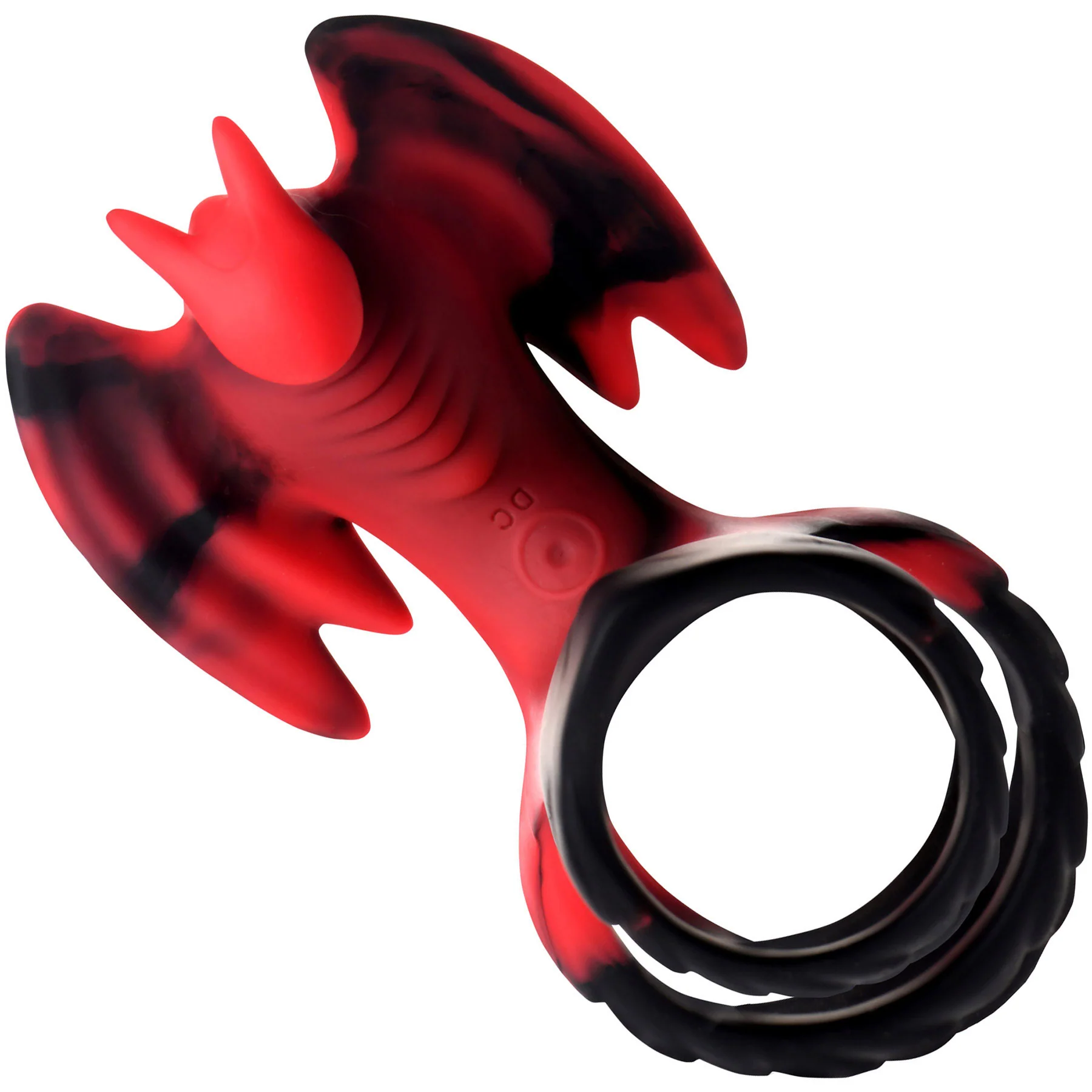 Dragon Flight Vibrating Silicone Cock Ring With Remote By Creature Cocks - Image 7