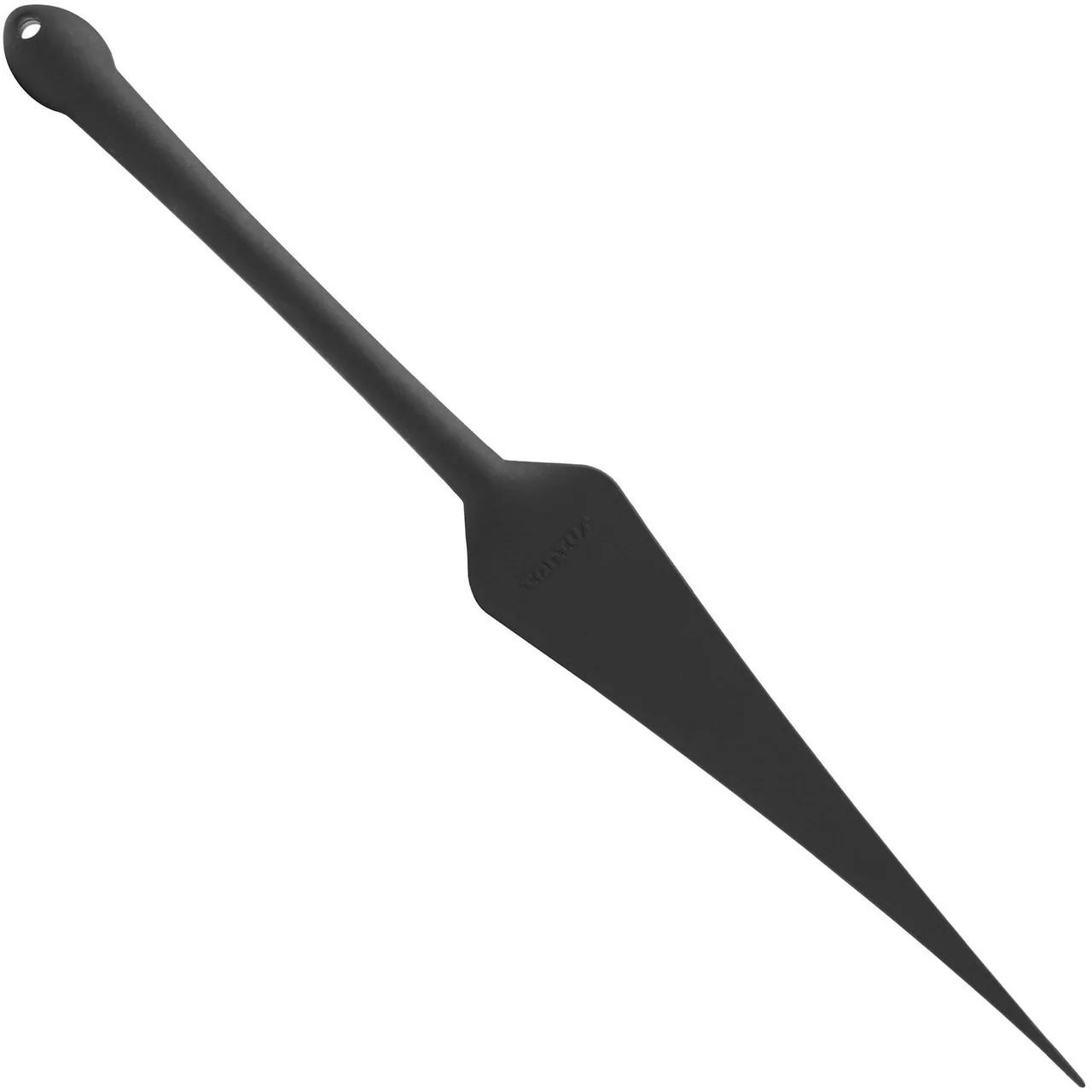 Dragon Tail Silicone Love Whip By Tantus - Onyx - Image 3