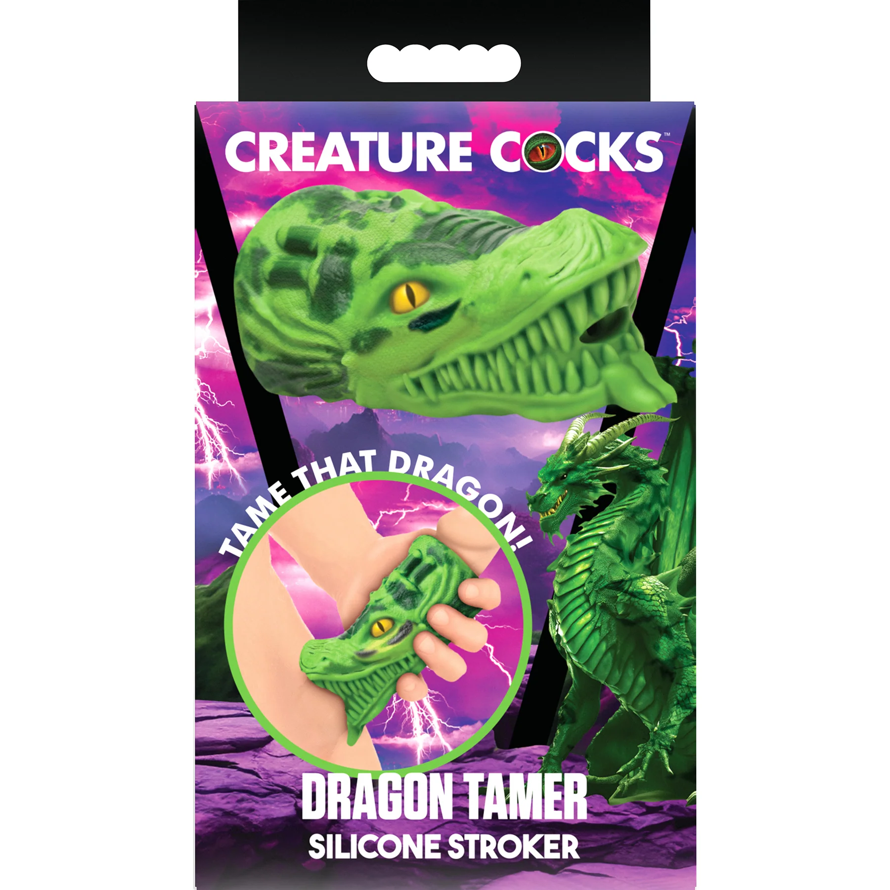 Dragon Tamer Silicone Penis Stroker By Creature Cocks - Image 12