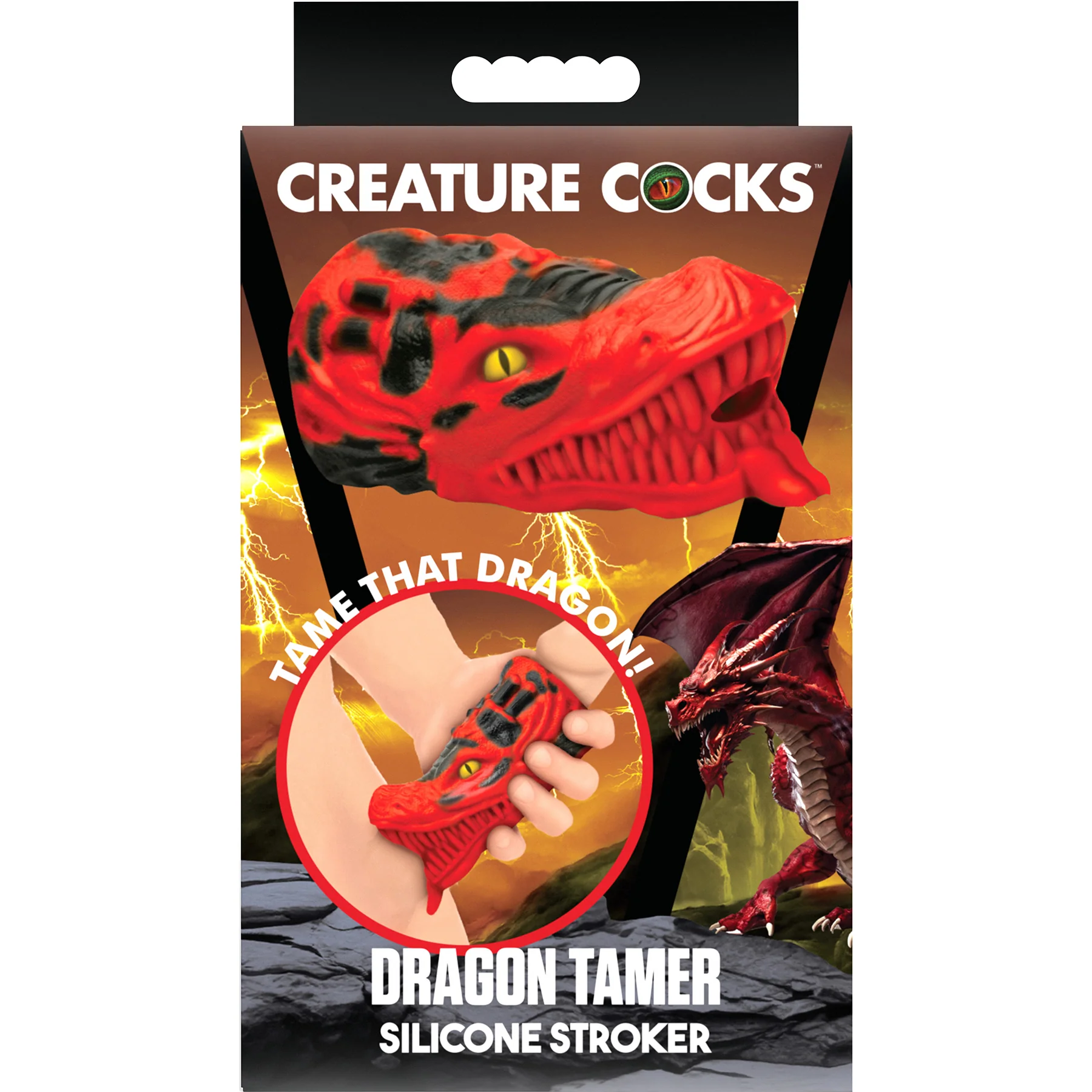 Dragon Tamer Silicone Penis Stroker By Creature Cocks - Image 21
