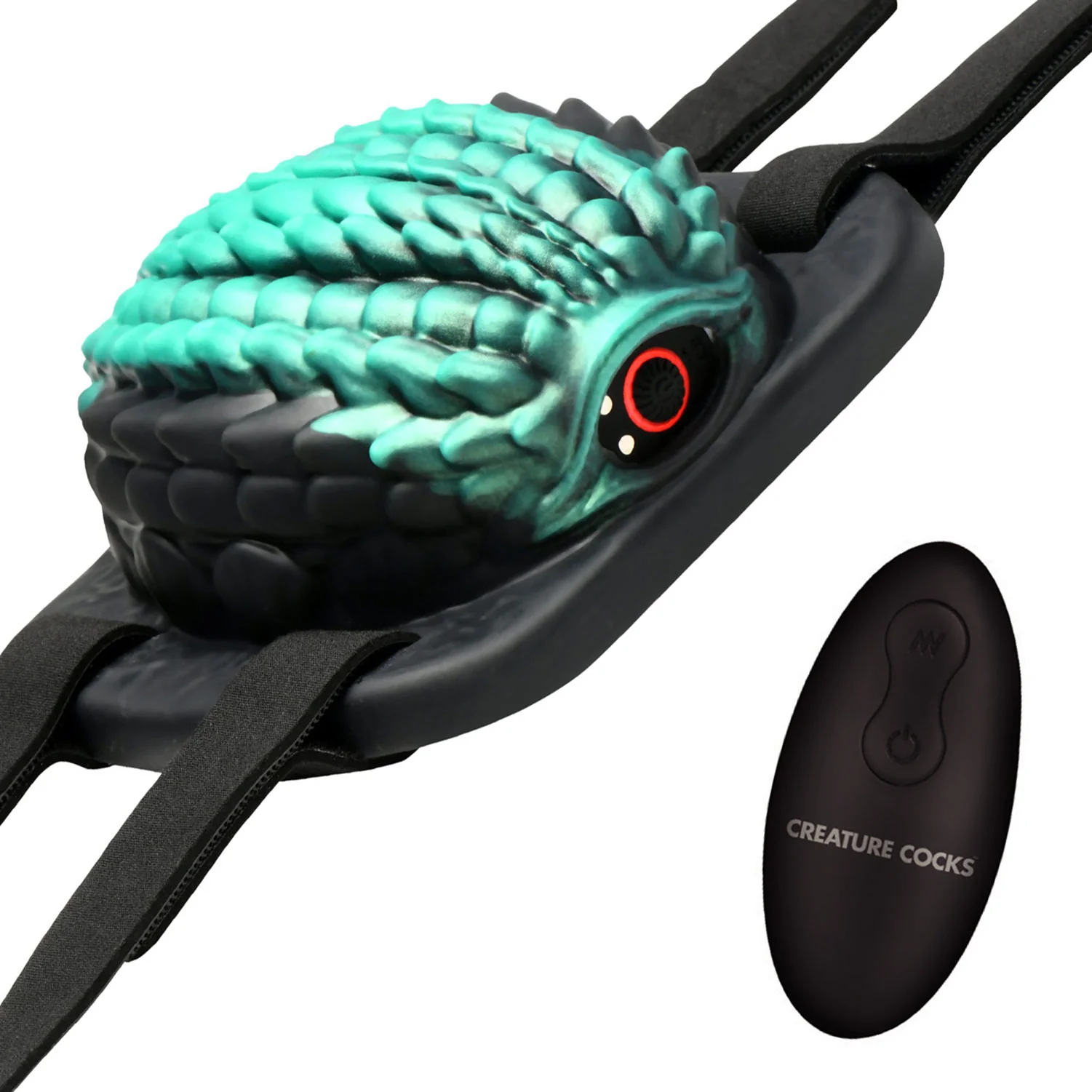 Dragon Vibrating Silicone Grinder With Remote By Creature Cocks