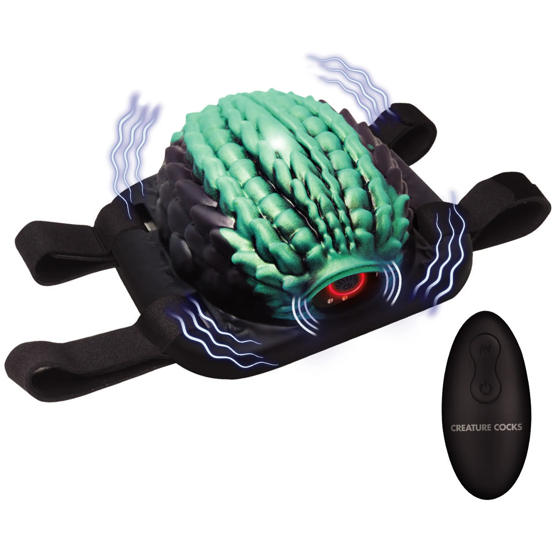 Dragon Vibrating Silicone Grinder With Remote By Creature Cocks - Image 5