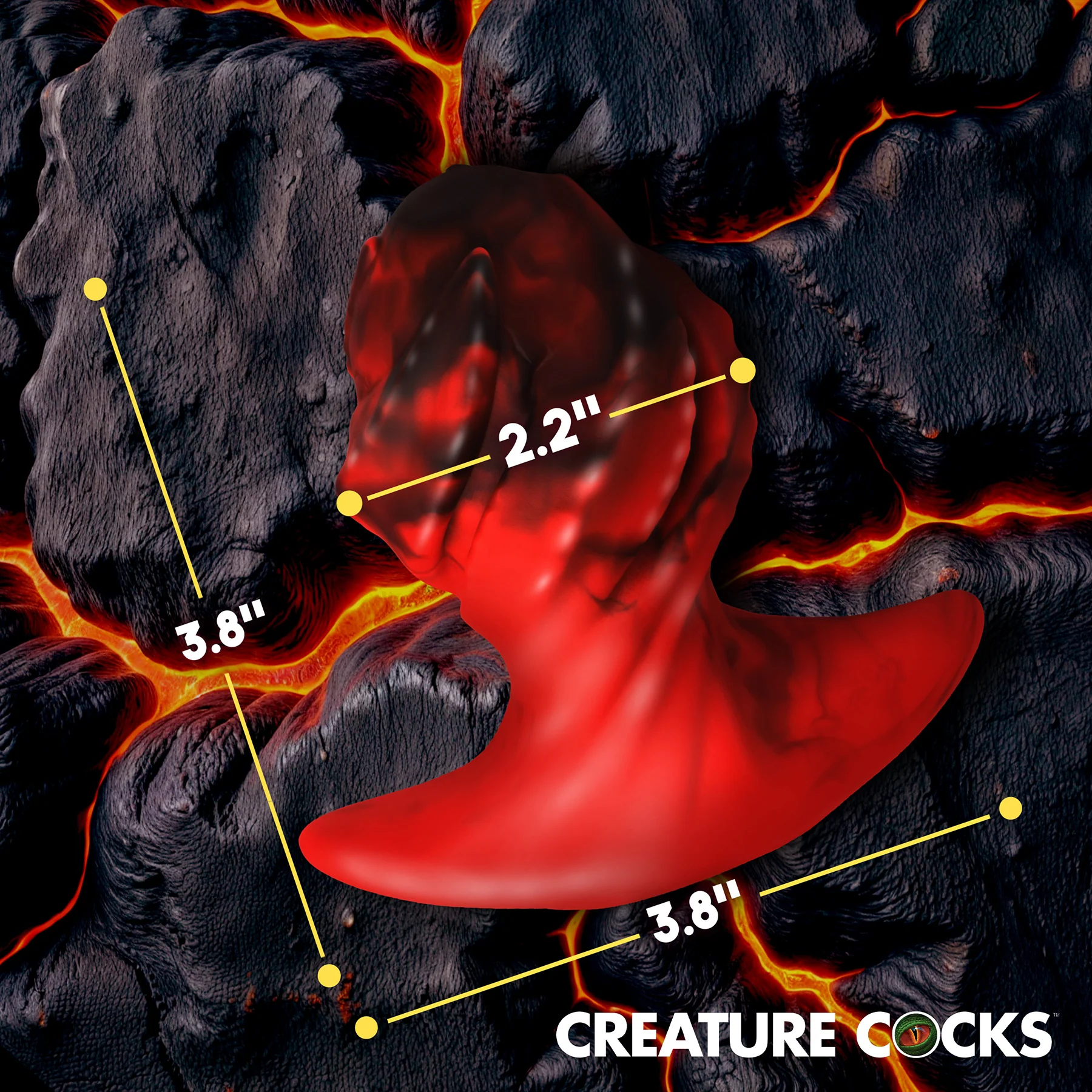 Dragonspawn Silicone Butt Plug By Creature Cocks - Image 17