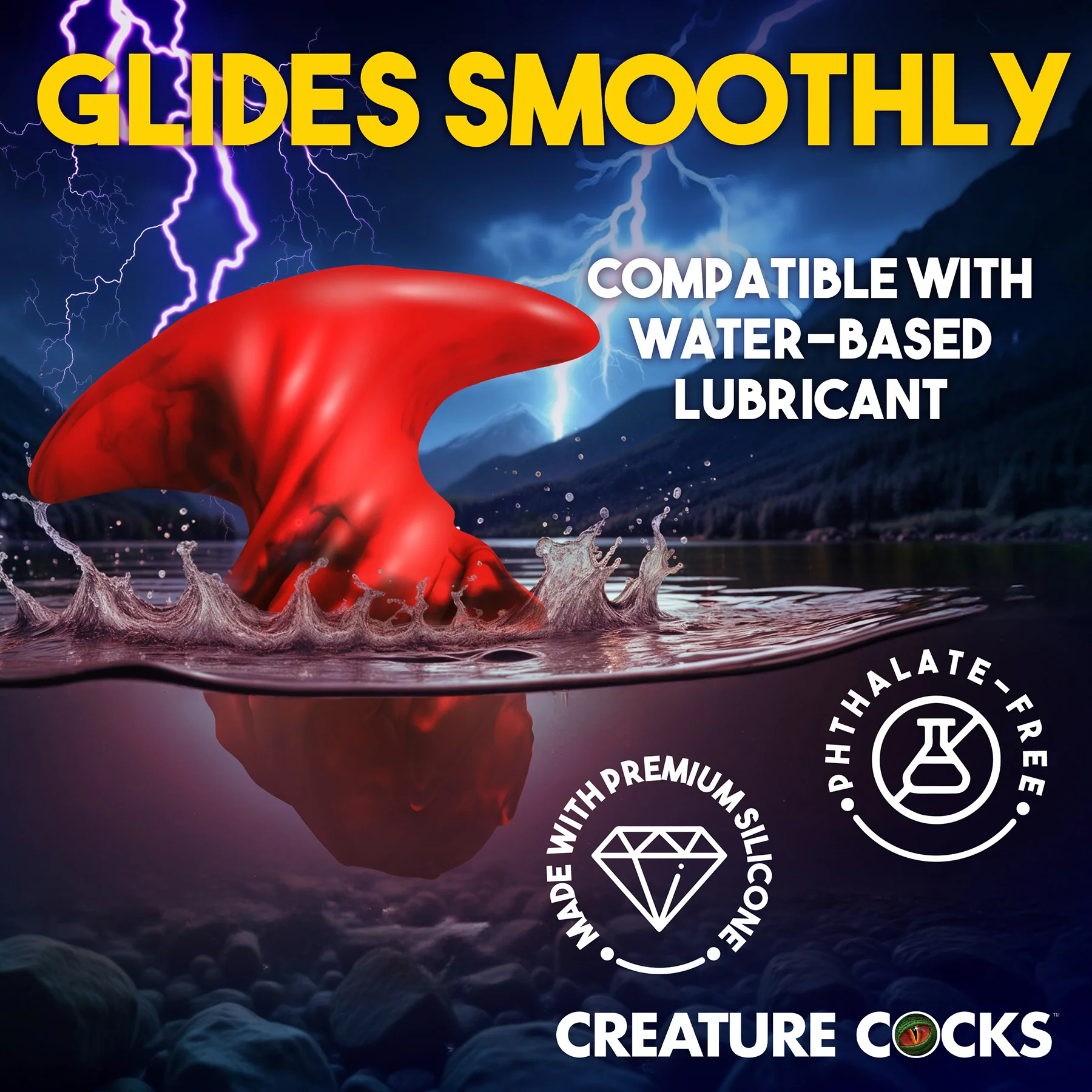 Dragonspawn Silicone Butt Plug By Creature Cocks - Image 5