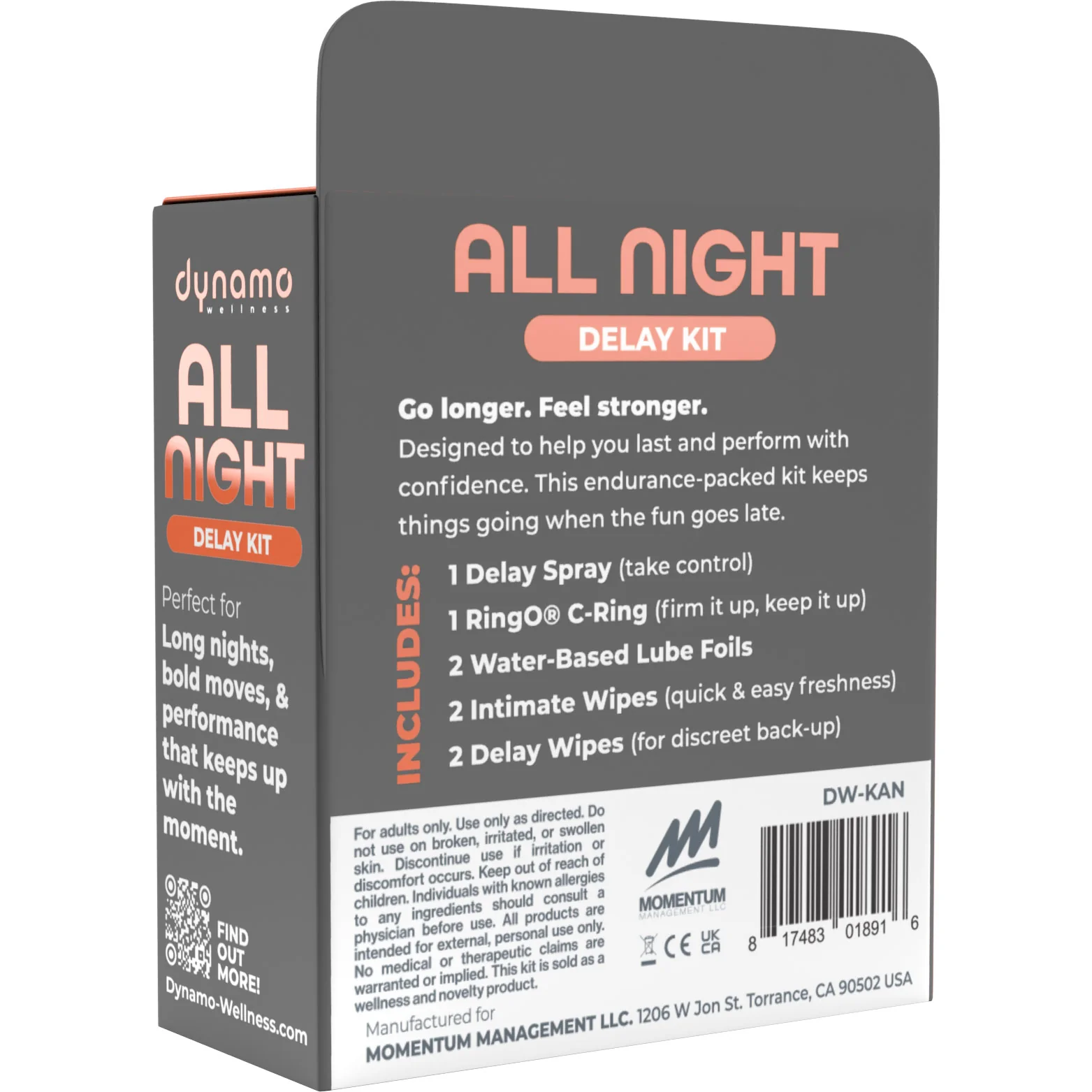 Dynamo Wellness All Night Delay Intimacy Kit - Image 3