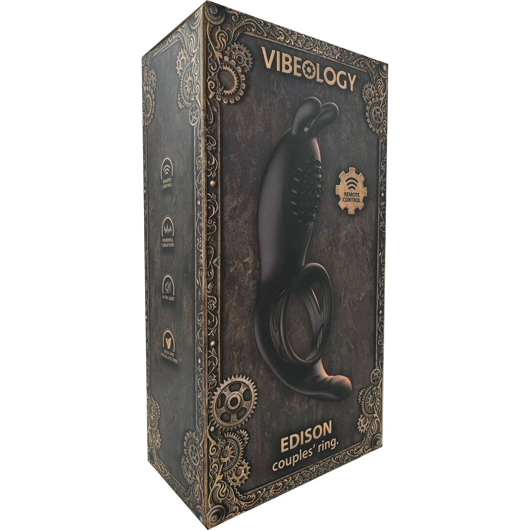 Edison Vibrating Rabbit Style Cock Ring By Vibeology - Image 8