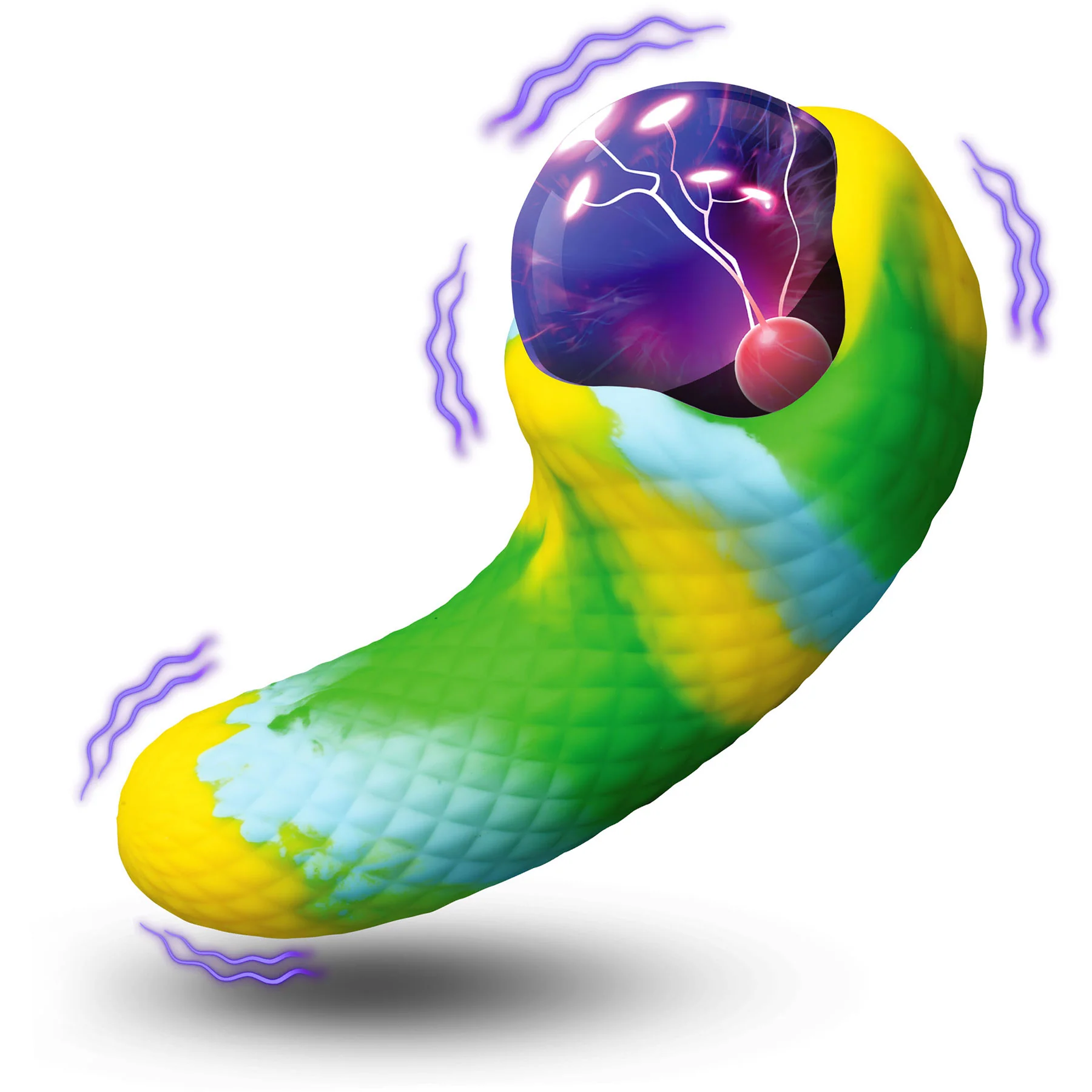 Electric Eye Rechargeable Silicone Plasma Vibrator By Creature Cocks - Image 7