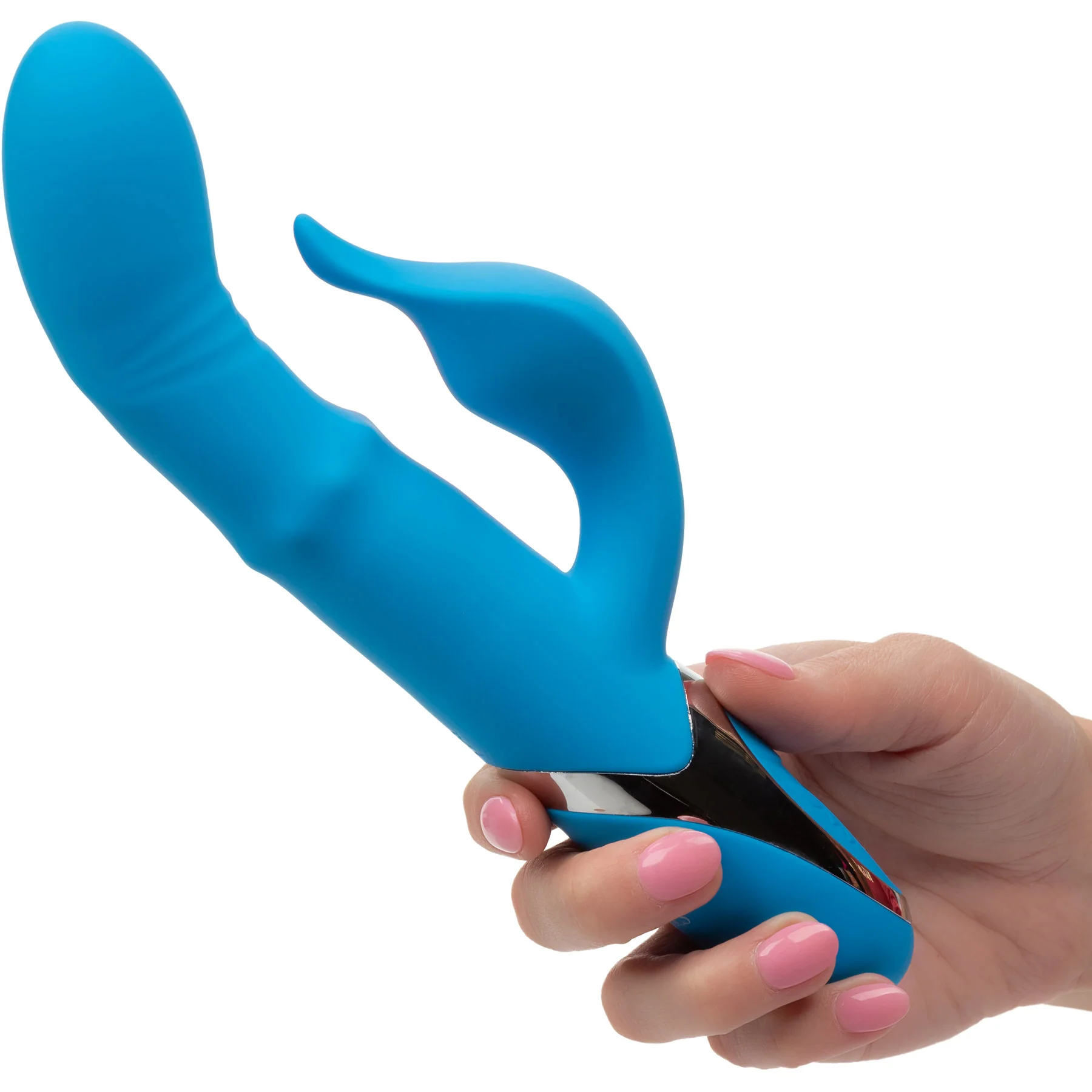 Enchanted Beaded Power "G" Dual Stimulation Silicone Vibrator By CalExotics - Image 5