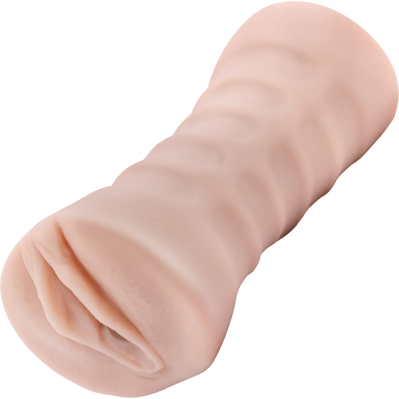 EnLust Ayumi Open Ended Vibrating Vagina Penis Masturbator By Blush - Vanilla - Image 4