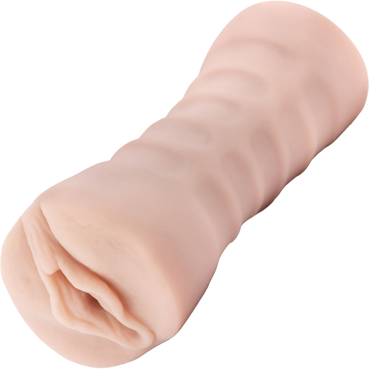 EnLust Destini Open Ended Vibrating Vagina Penis Masturbator By Blush - Vanilla - Image 4