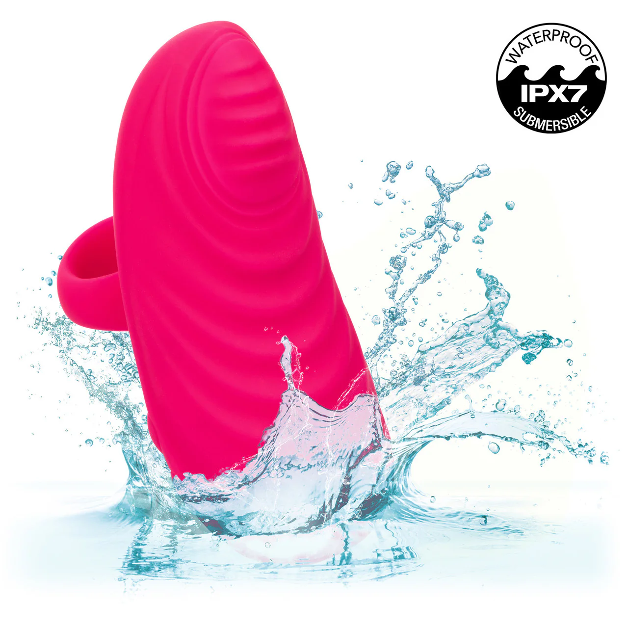 Envy Handheld Thumping Massager Rechargeable Silicone Waterproof Finger Vibrator By CalExotics - Image 6
