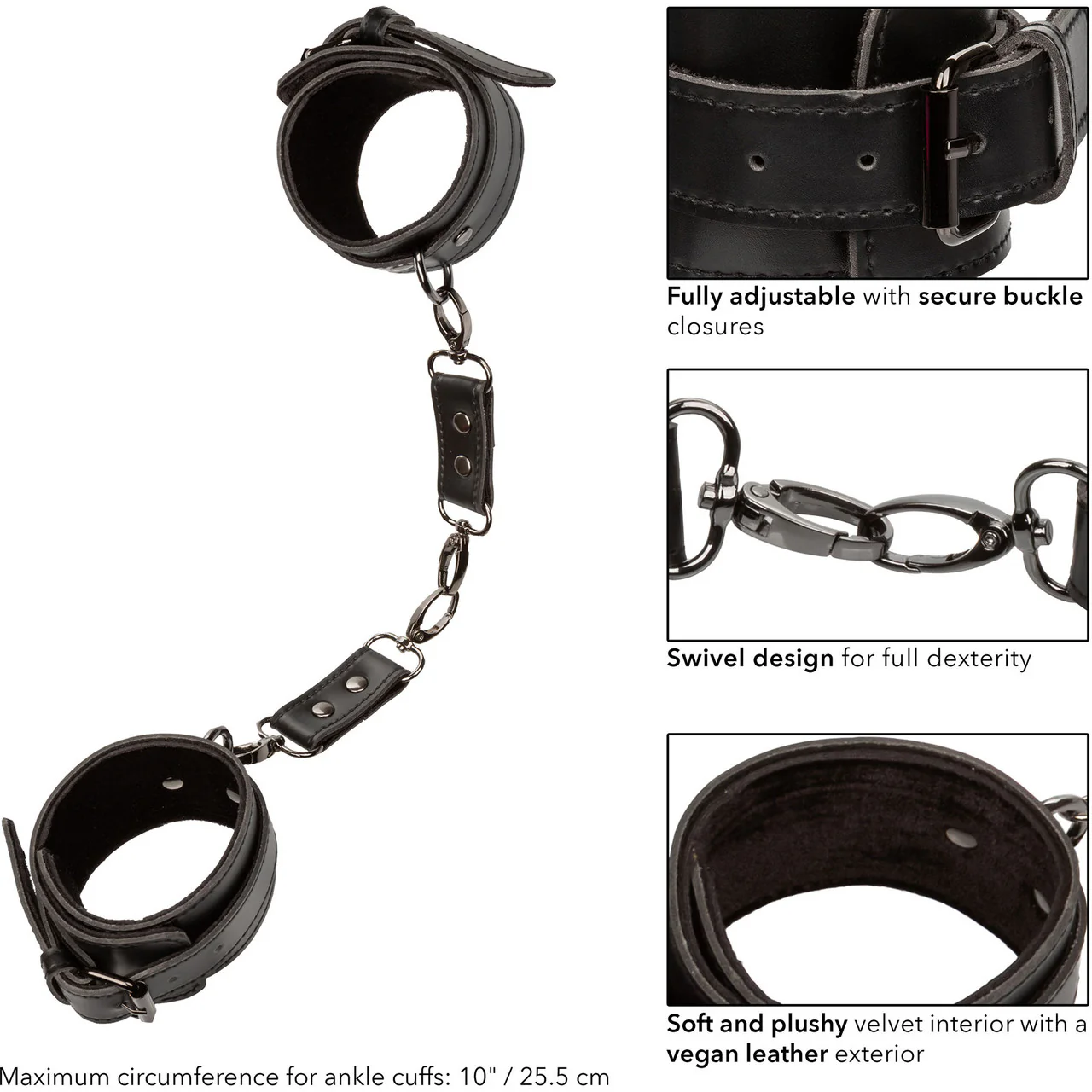 Euphoria Collection Ankle Cuffs By CalExotics - Image 5