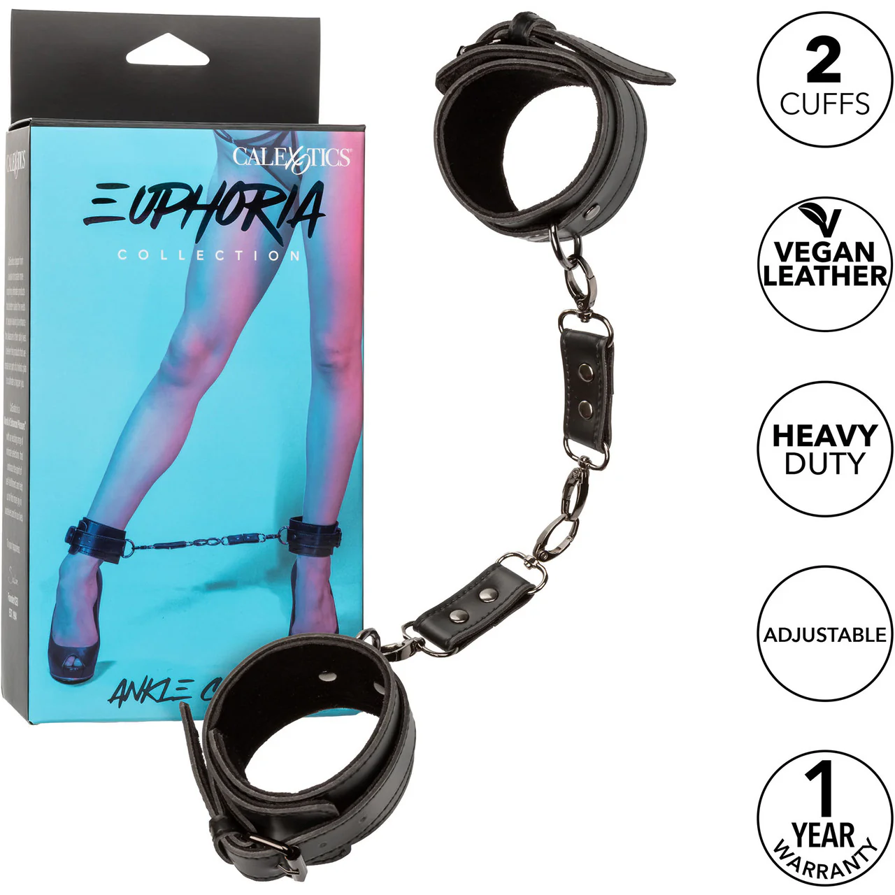 Euphoria Collection Ankle Cuffs By CalExotics - Image 7