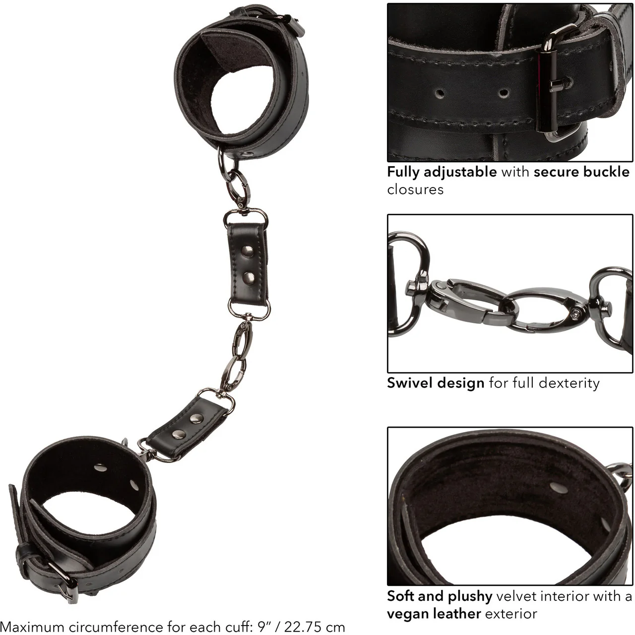 Euphoria Collection Hand Cuffs By CalExotics - Image 6