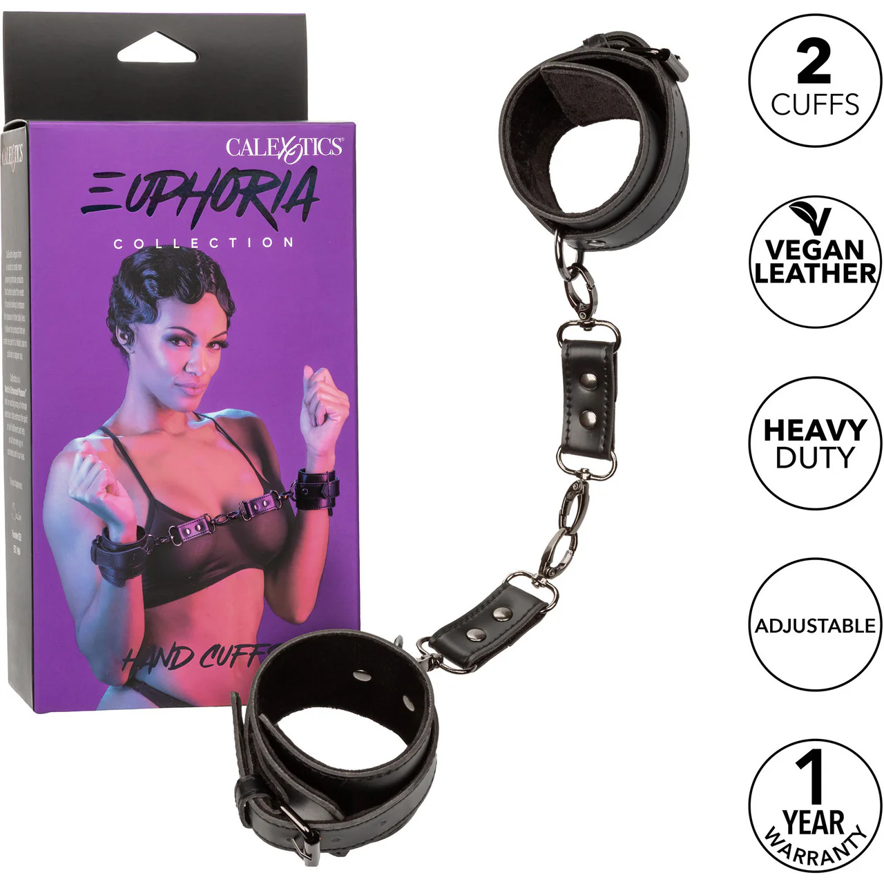 Euphoria Collection Hand Cuffs By CalExotics - Image 7