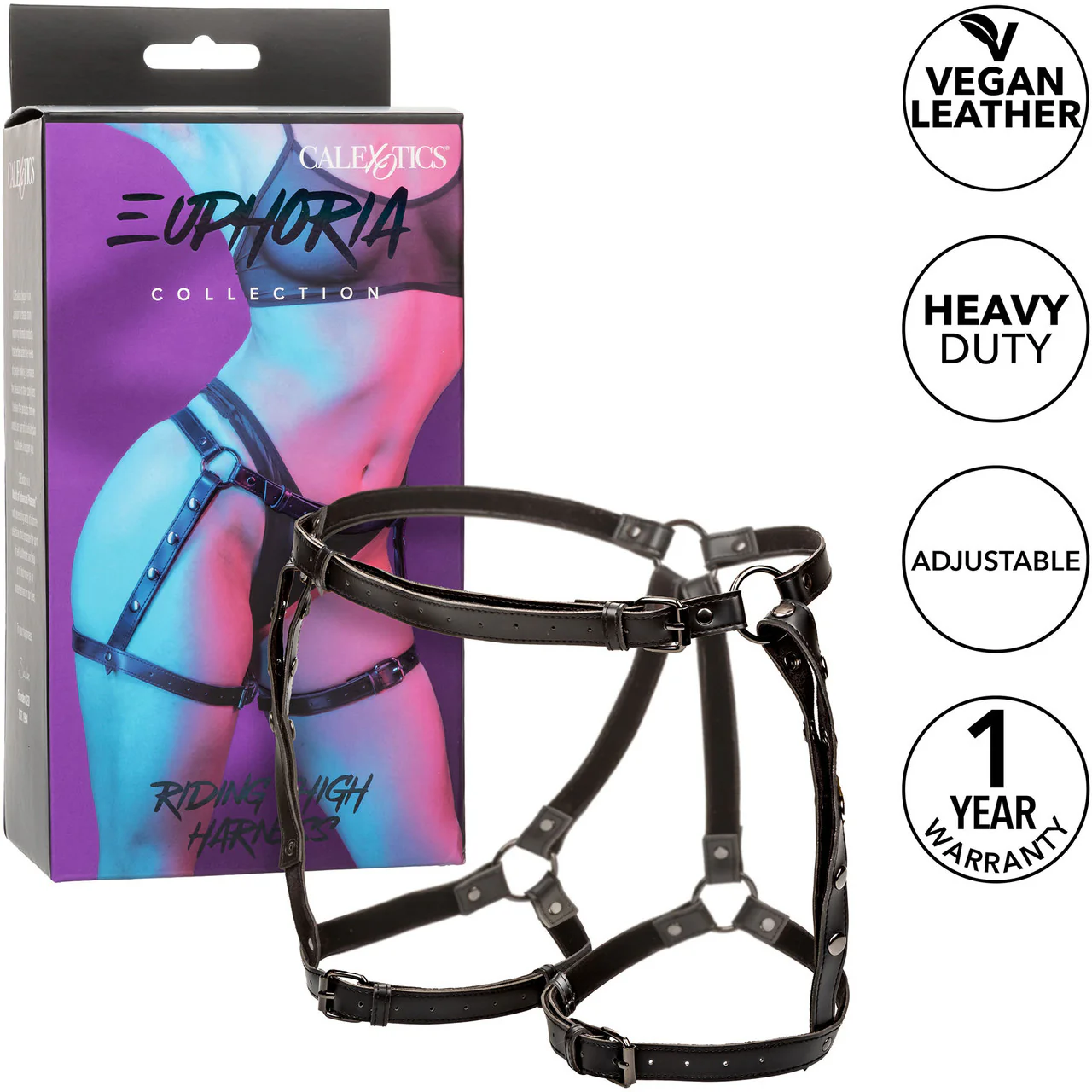 Euphoria Collection Riding Thigh Harness By CalExotics - Image 5