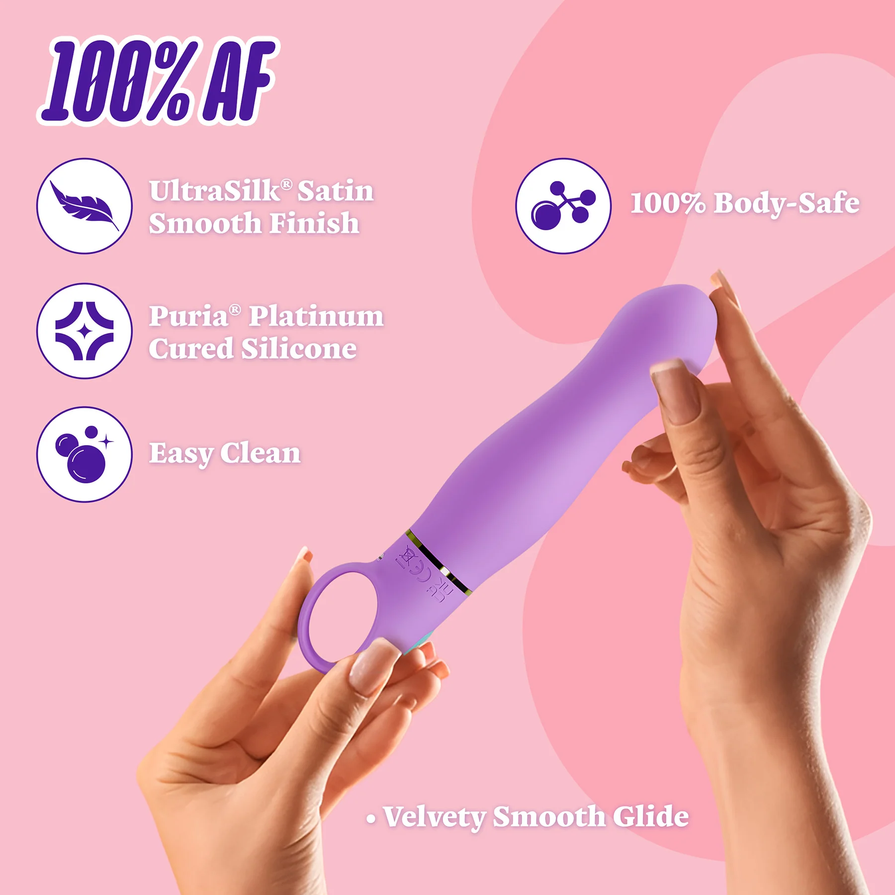 ARIA® Exciting AF 2.0 Rechargeable Silicone Vibrator By Blush - Image 4