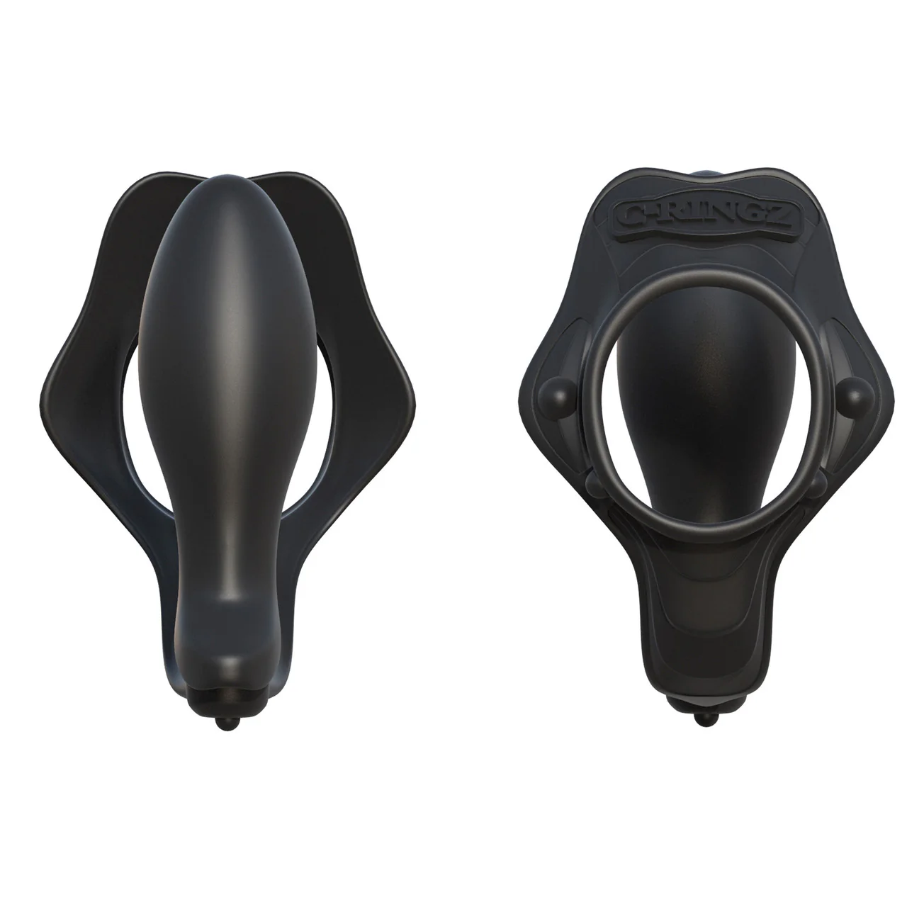 Fantasy C-Ringz Silicone Rock Hard Ass-Gasm By Pipedream - Black - Image 3