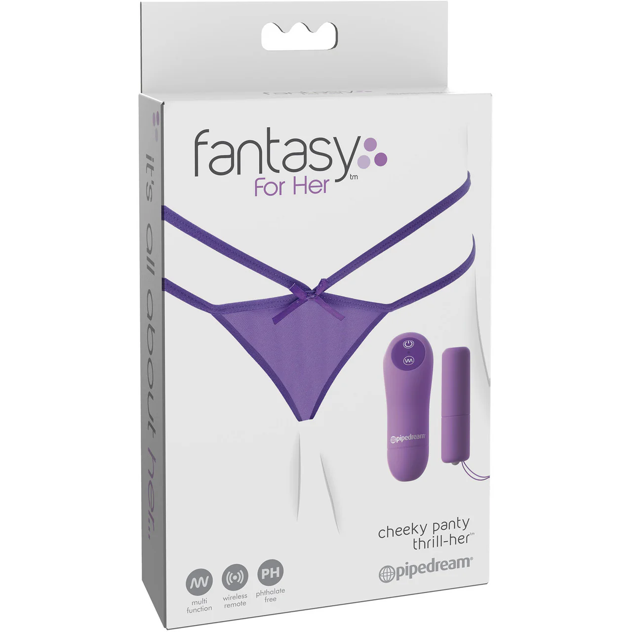 Fantasy For Her Cheeky Panty Thrill-Her - Remote Control Vibrating Panty - Image 6