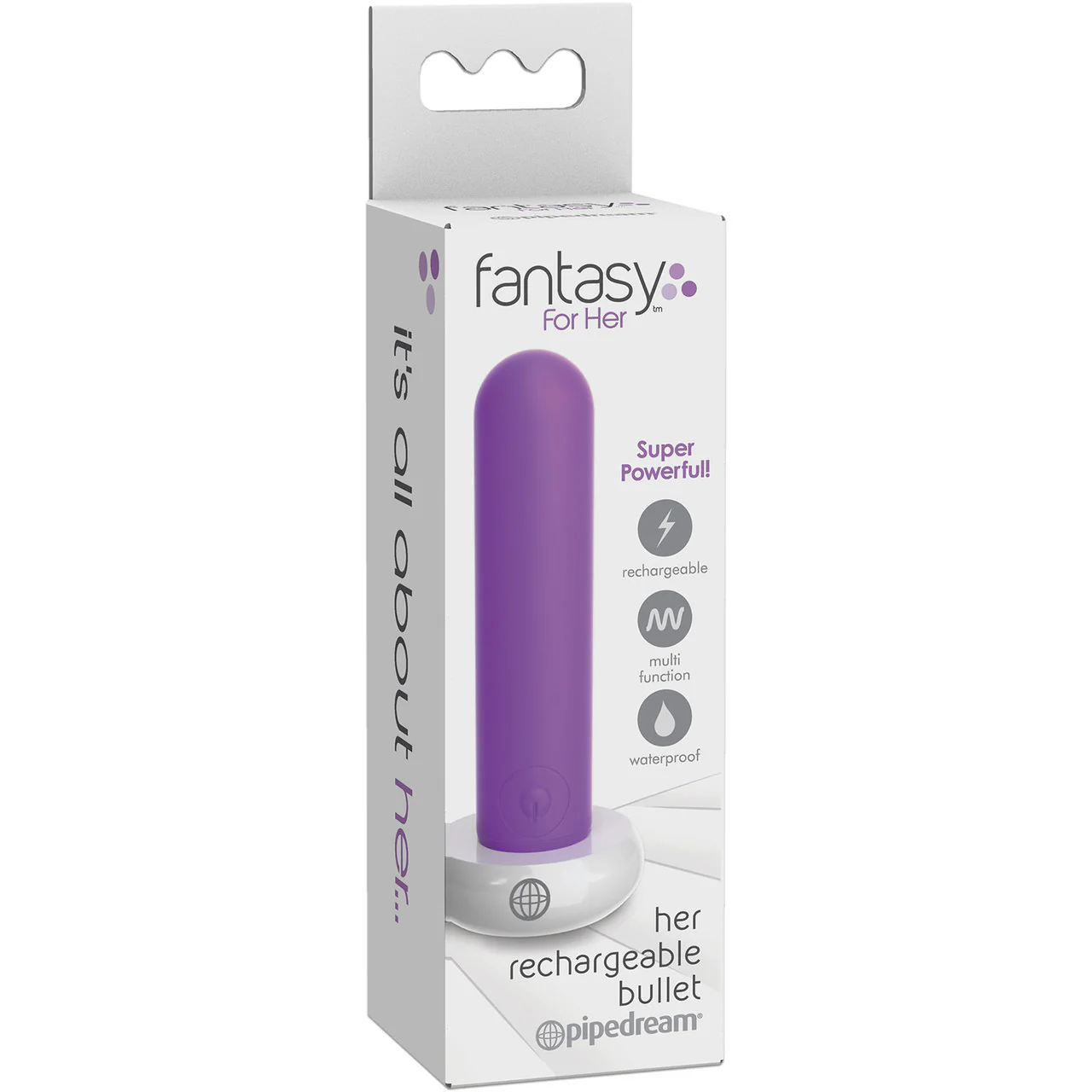 Fantasy For Her - Her Rechargeable Silicone Bullet - Image 5