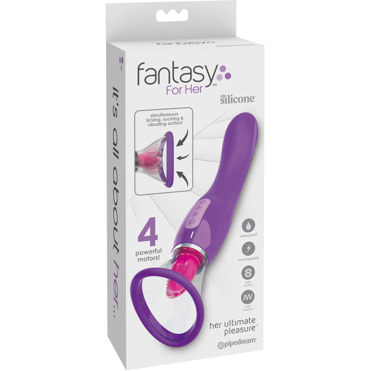 Fantasy For Her - Her Ultimate Pleasure Dual Oral Sex Simulator & G-Spot Vibrator - Image 6