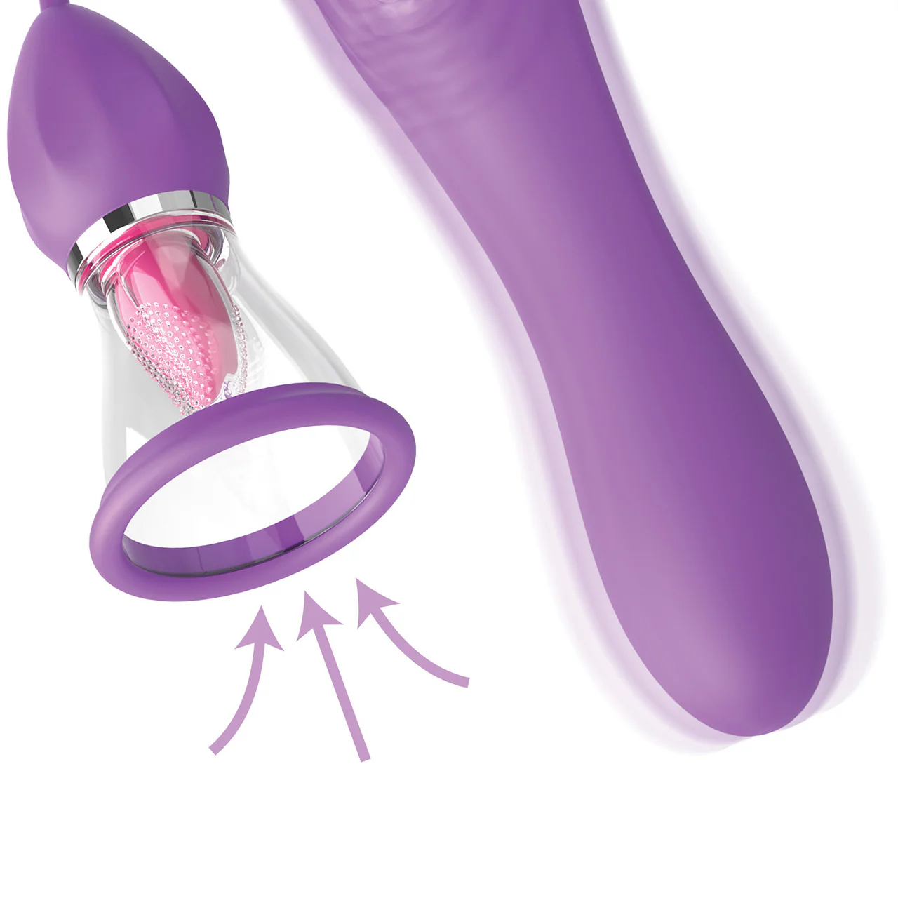 Fantasy For Her - Her Ultimate Pleasure Max Dual Oral Sex Simulator With Hose & G-Spot Vibrator By Pipedream - Image 3