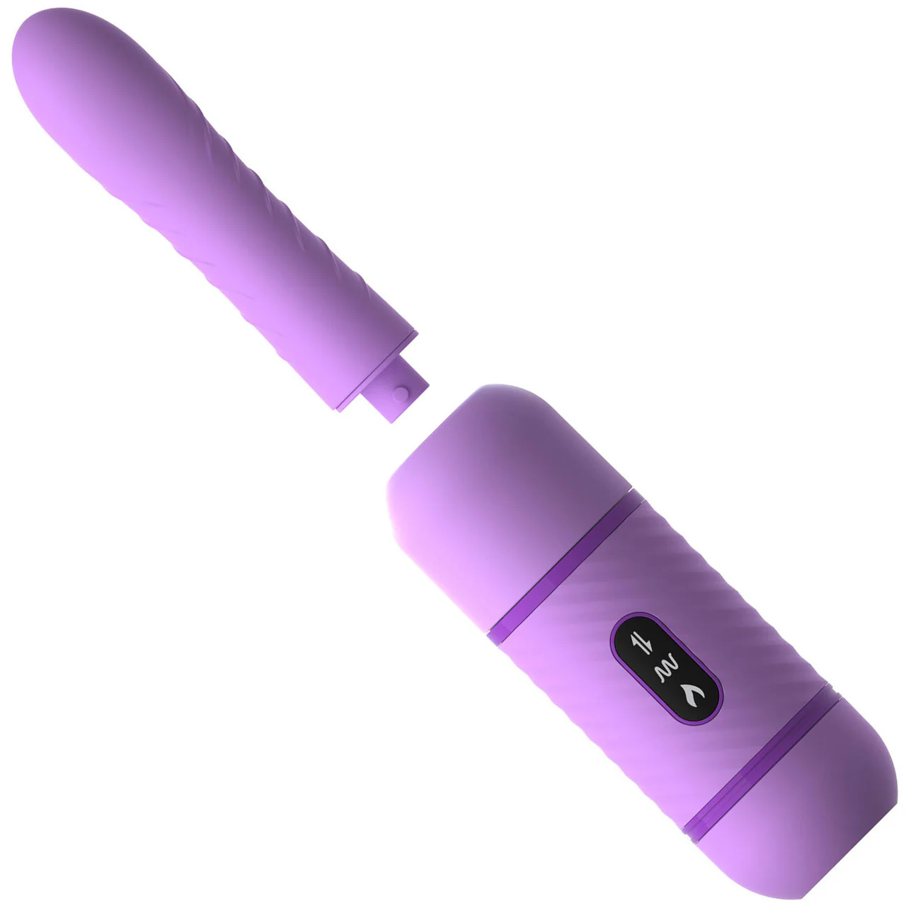 Fantasy For Her Love Thrust-Her Silicone Rechargeable Thrusting Vibrator - Image 3