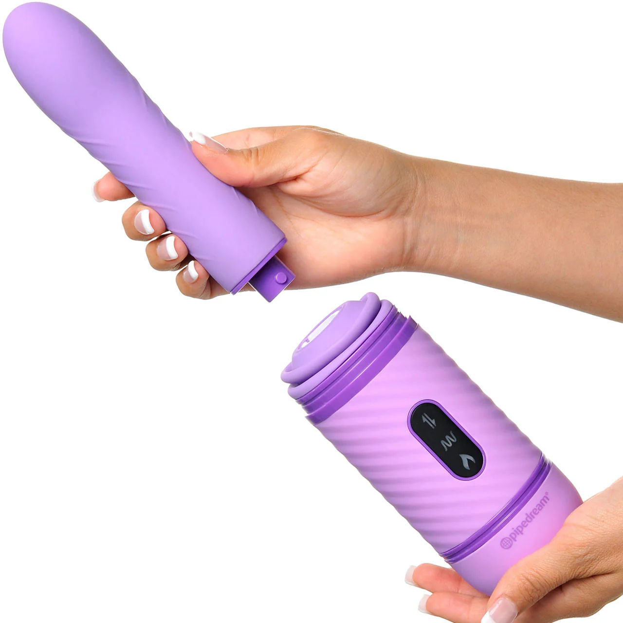 Fantasy For Her Love Thrust-Her Silicone Rechargeable Thrusting Vibrator - Image 9