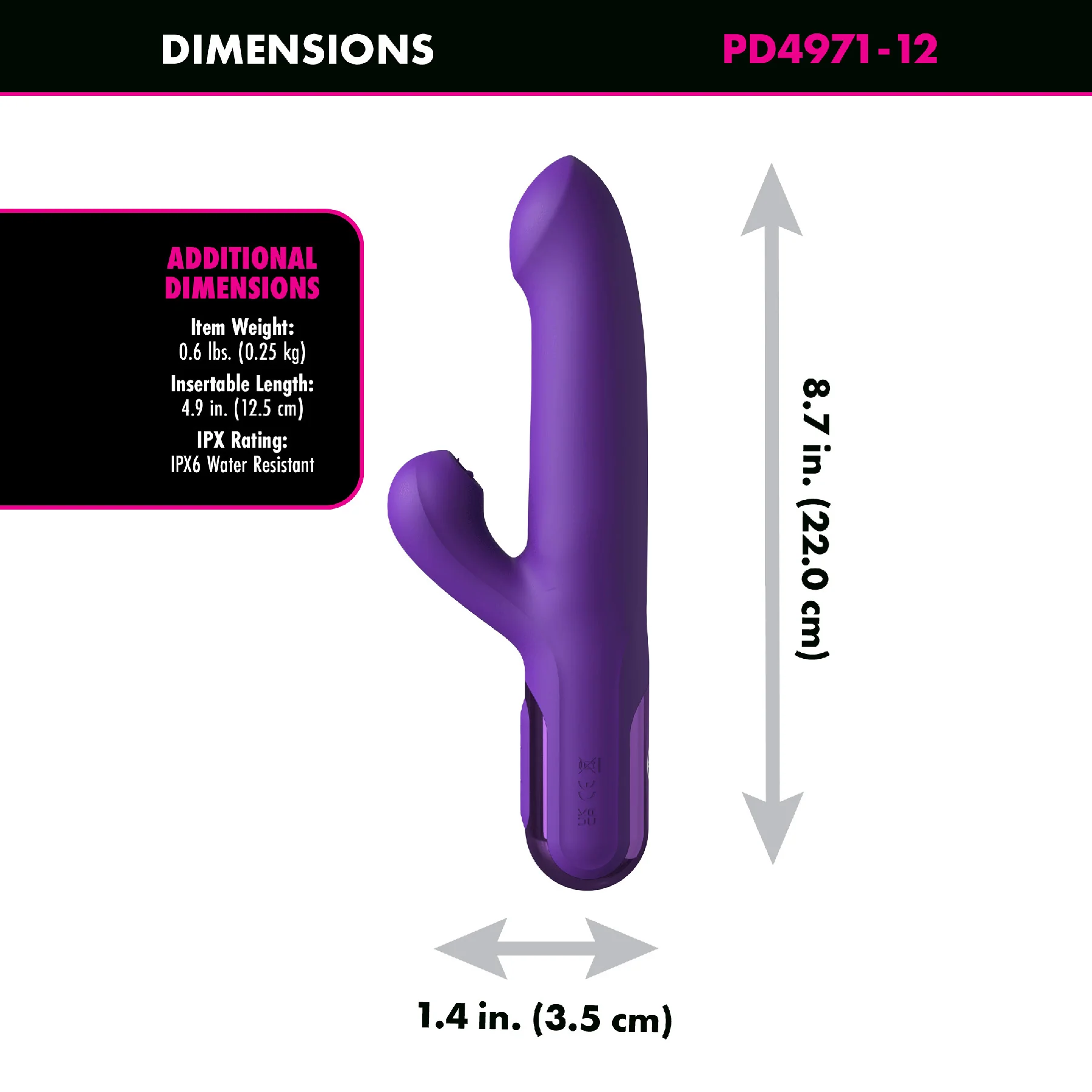 Fantasy For Her Super SoniX Thruster With Licking, Thrusting & Vibration - Image 7