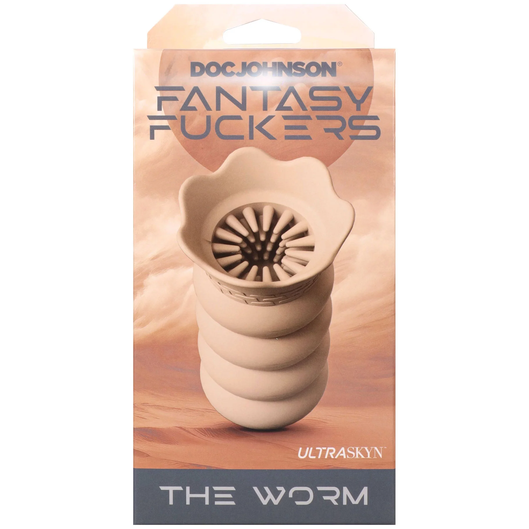 Fantasy Fuckers The Worm Ultraskyn Textured Penis Stroker - Image 2