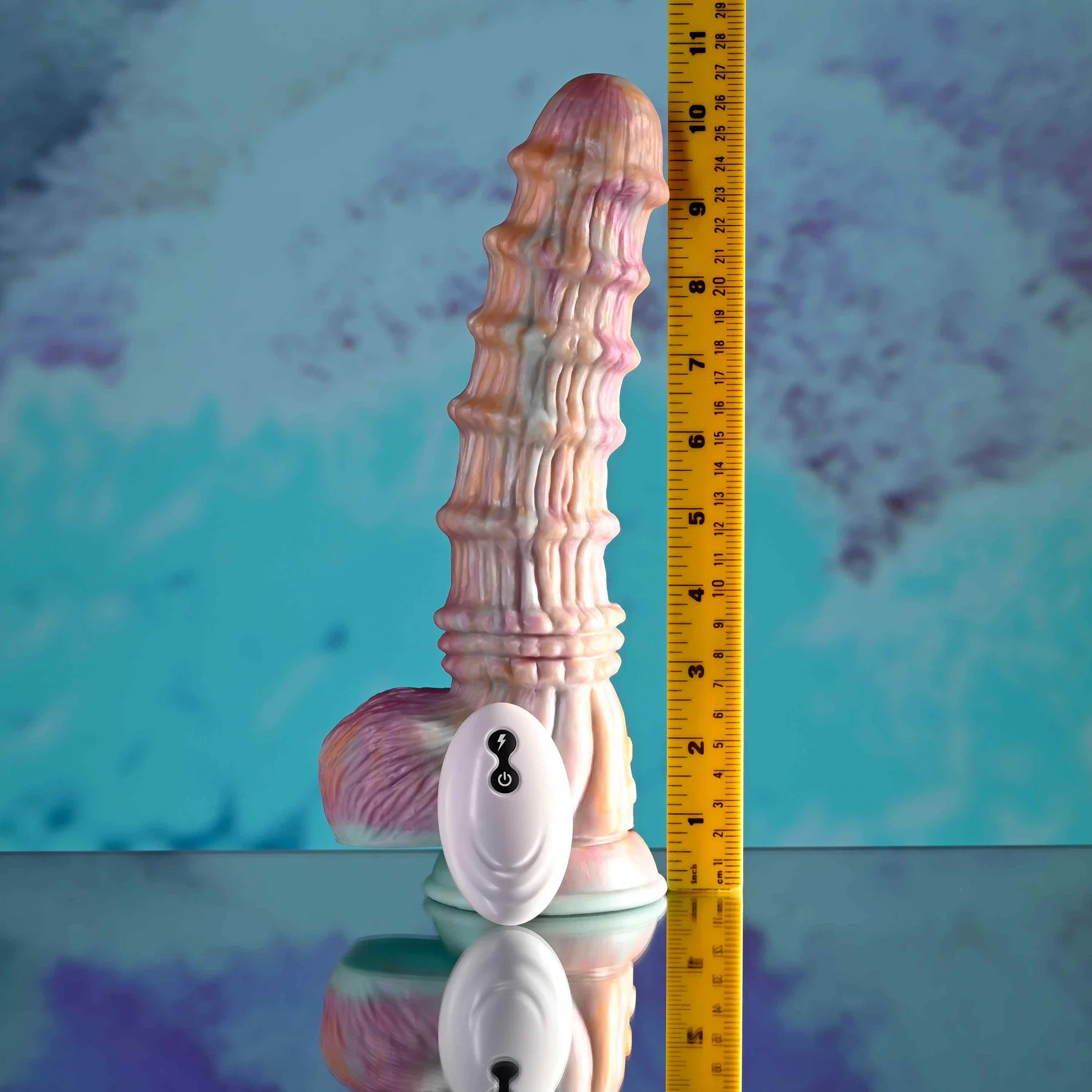 Fantasy Rechargeable Silicone Vibrating Dildo With Remote By Evolved Novelties - Image 10
